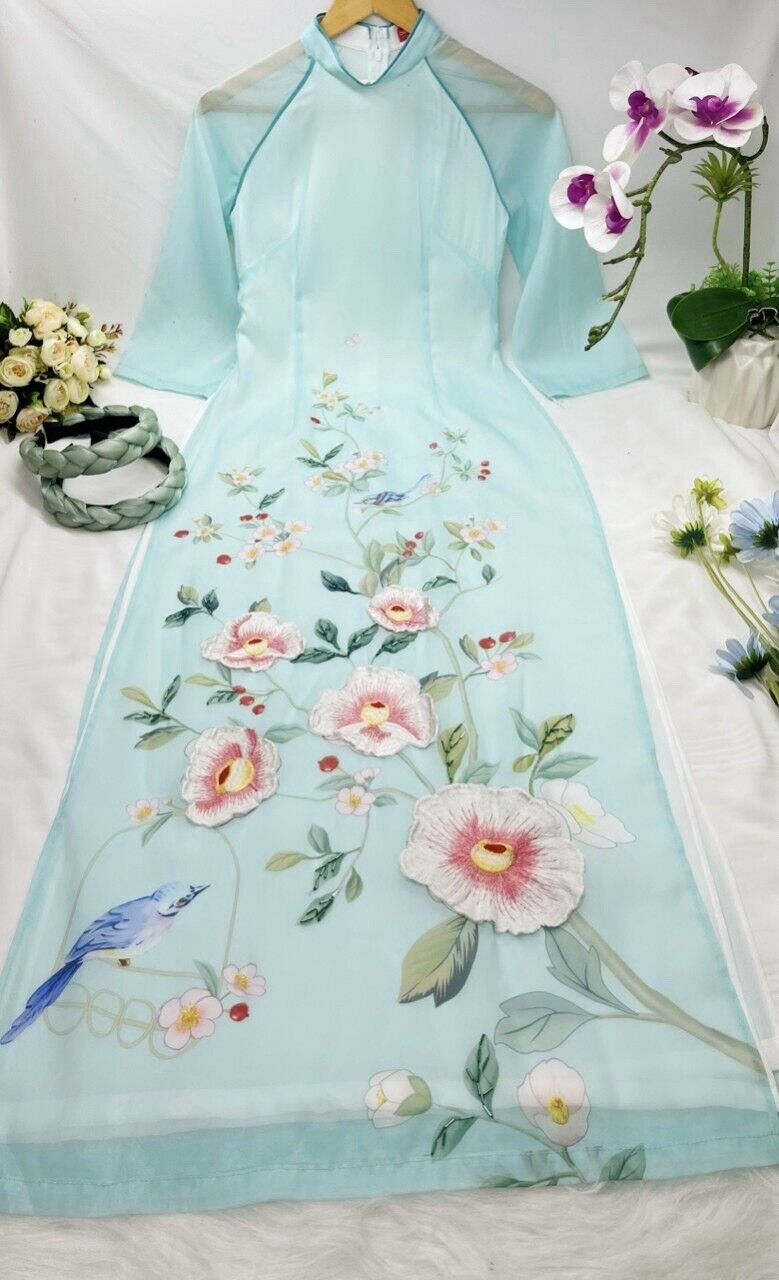 Vietnamese Ao dai with pants