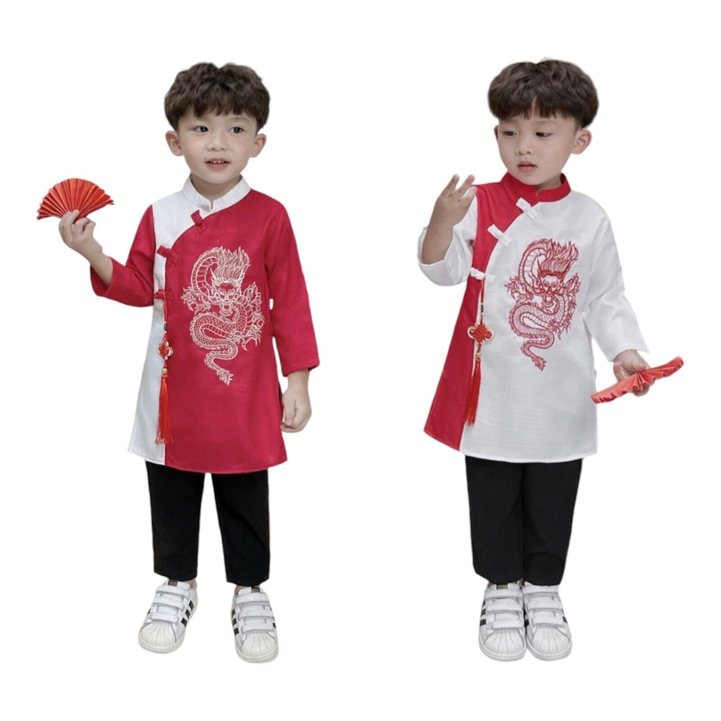 Boy Vietnamese Ao dai 1-7Y