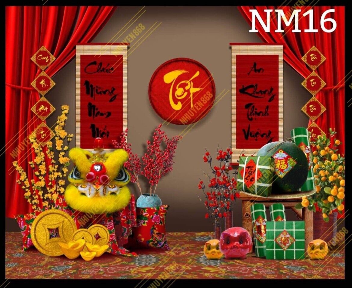 Tet- Lunar New Year backdrop