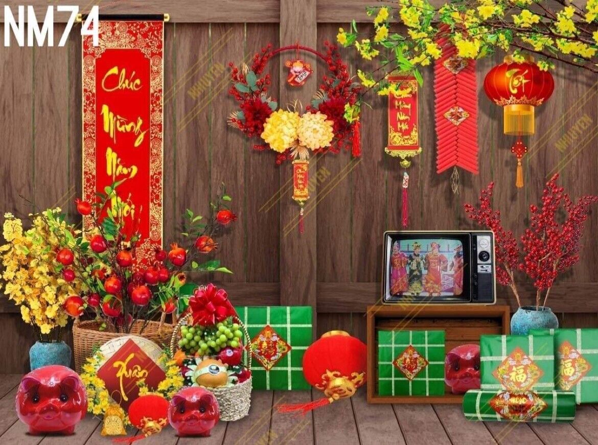 Tet- Lunar New Year backdrop