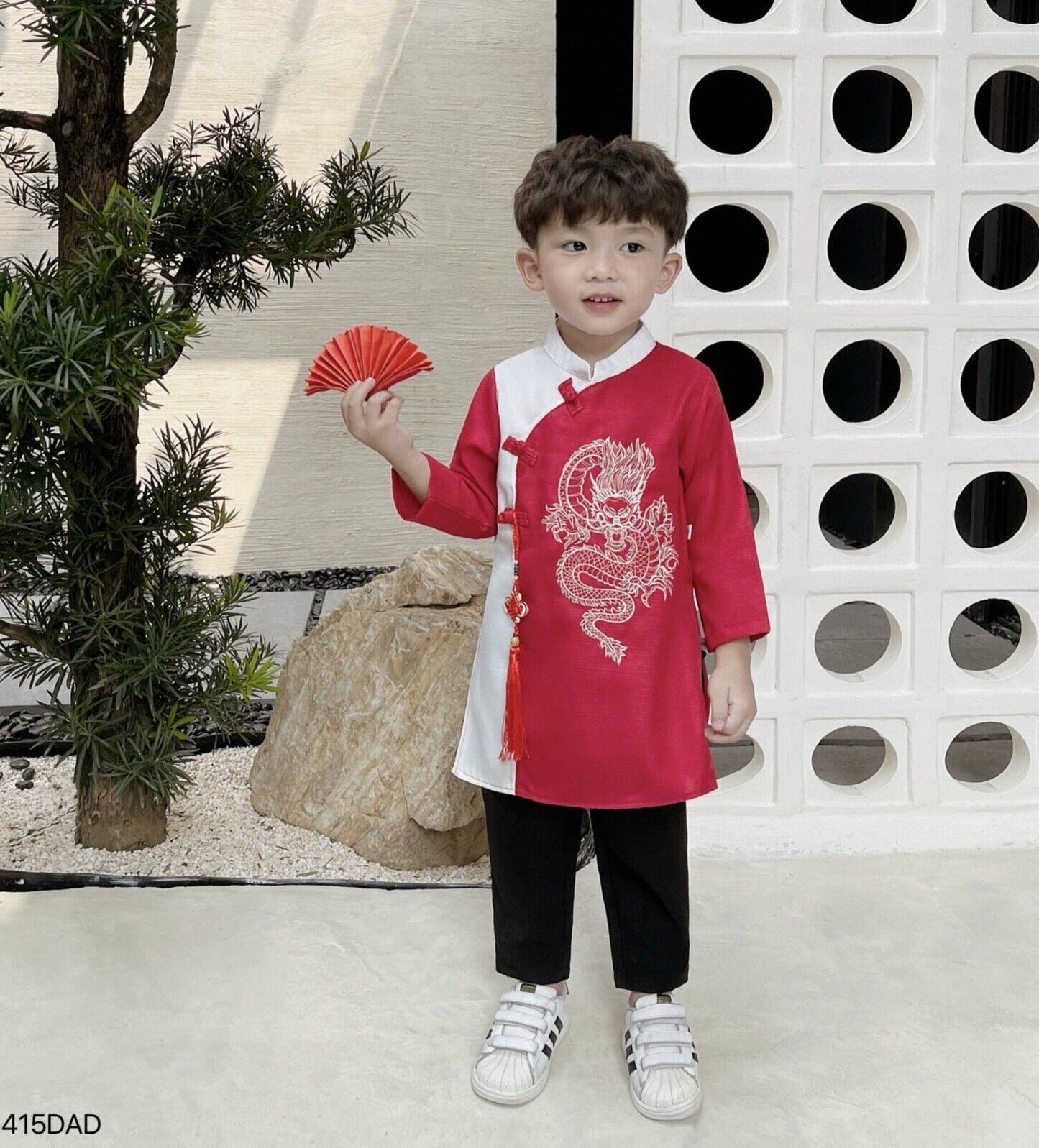Boy Vietnamese Ao dai 1-7Y