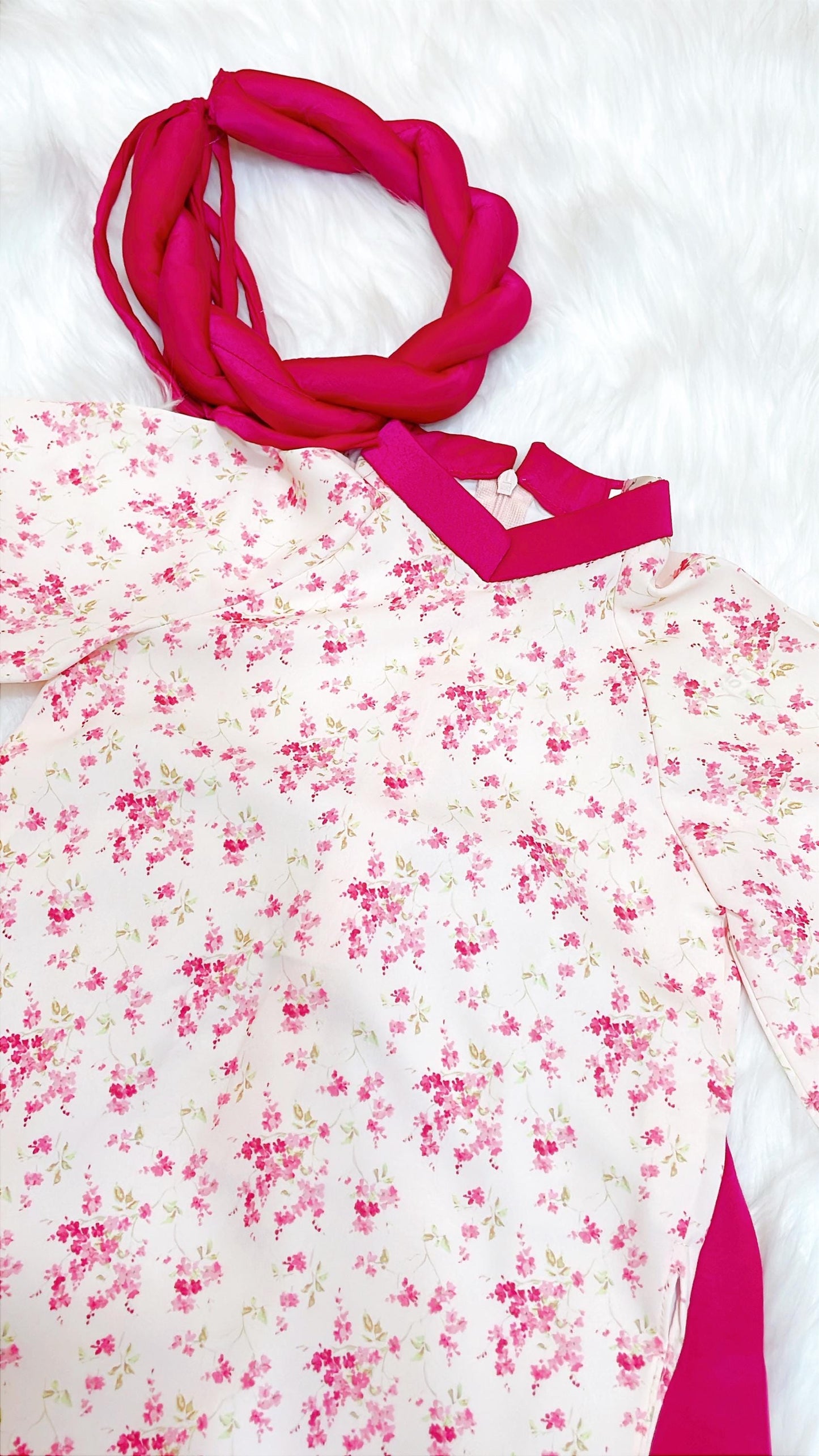 Baby, infant, newborn ao dai for girls- baby first ao dai