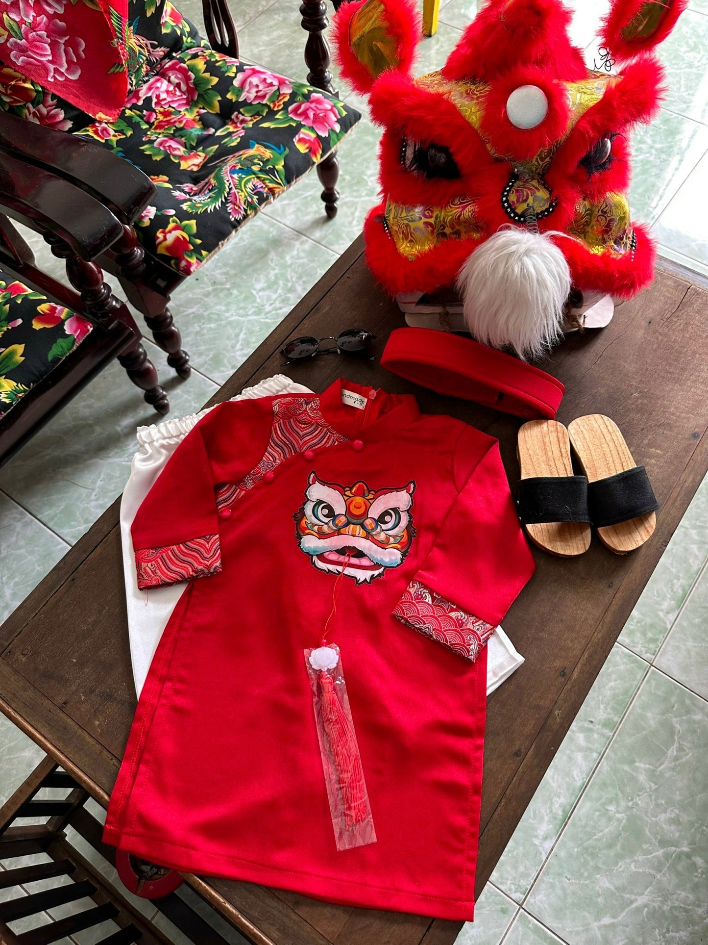 Baby, toddler, boy ao dai- Vietnamese traditional clothes for kids