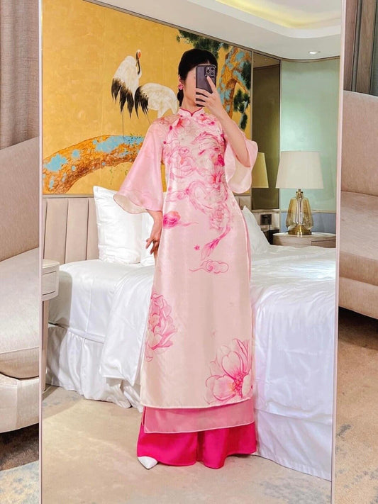 Vietnamesisches modernes Ao Dai für Frauen – Ao Dai Cach Tan