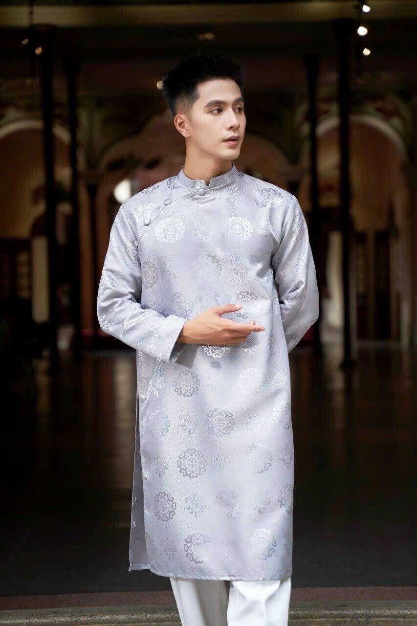 Silver Men ao dai