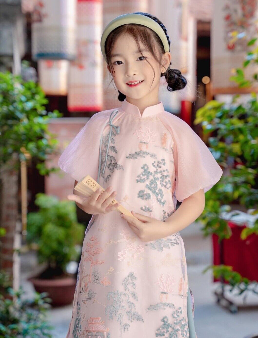 GIRL MODERN AO DAI 1-16Y