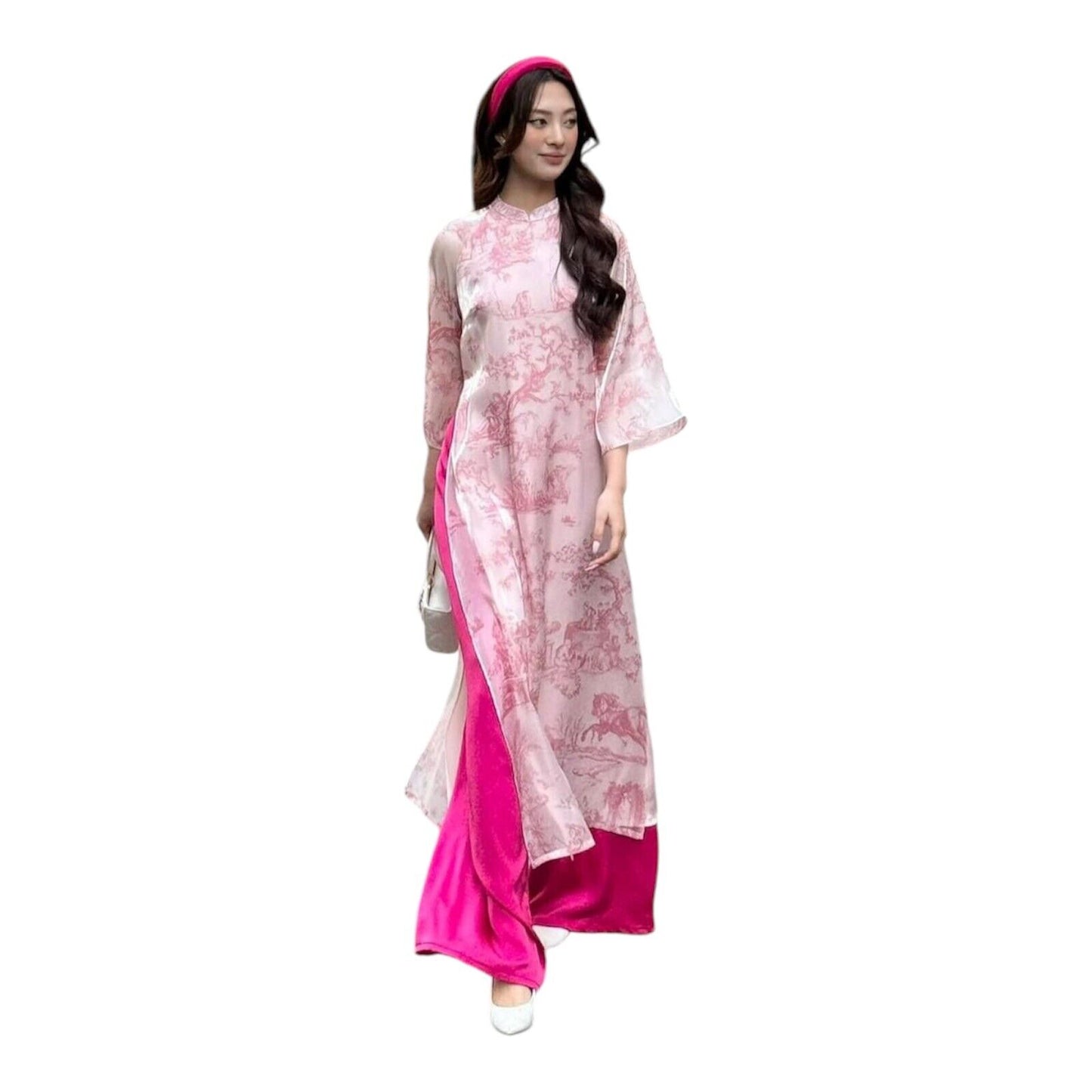 Ao dai loose fit - Ao dai big size, over size