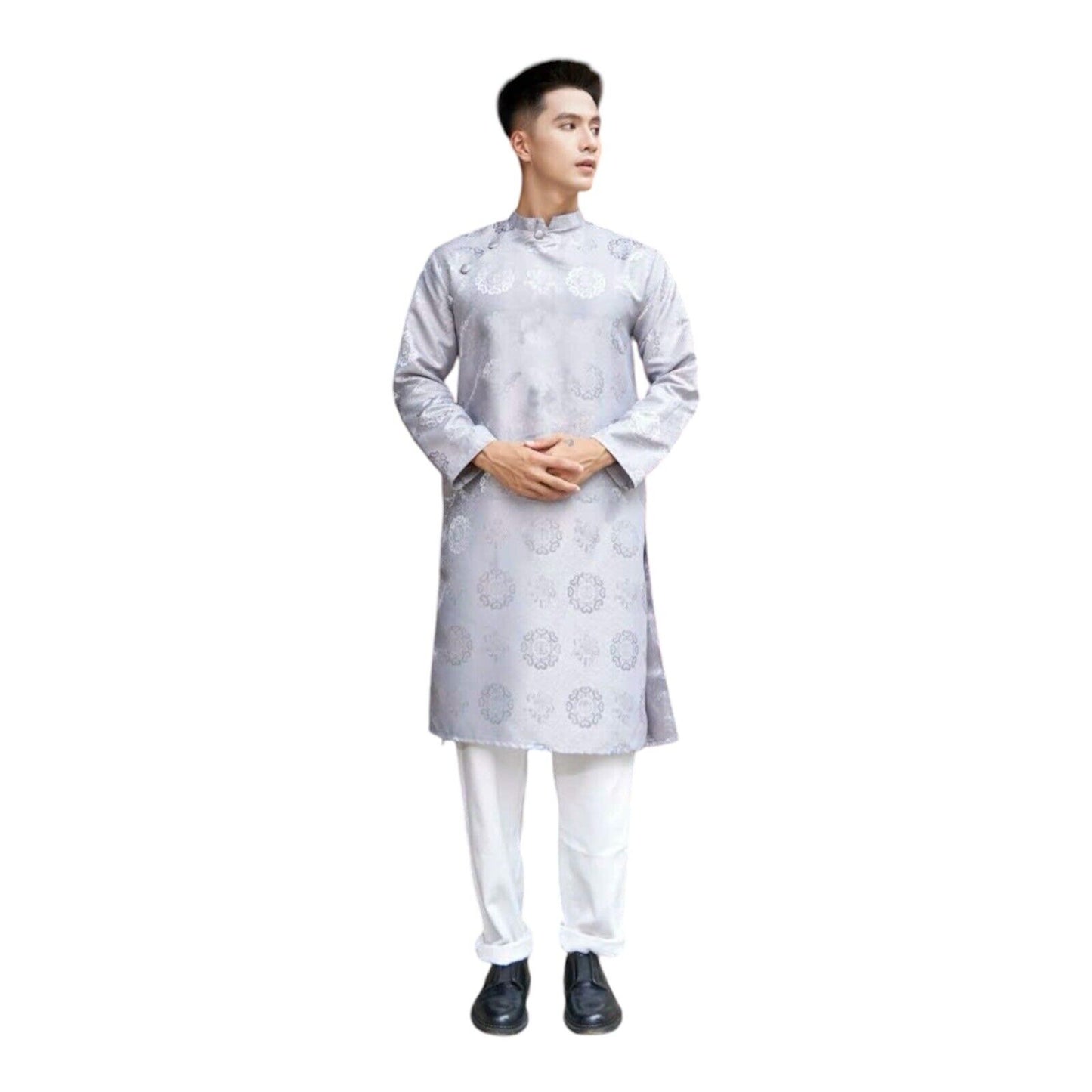 Silver Men ao dai