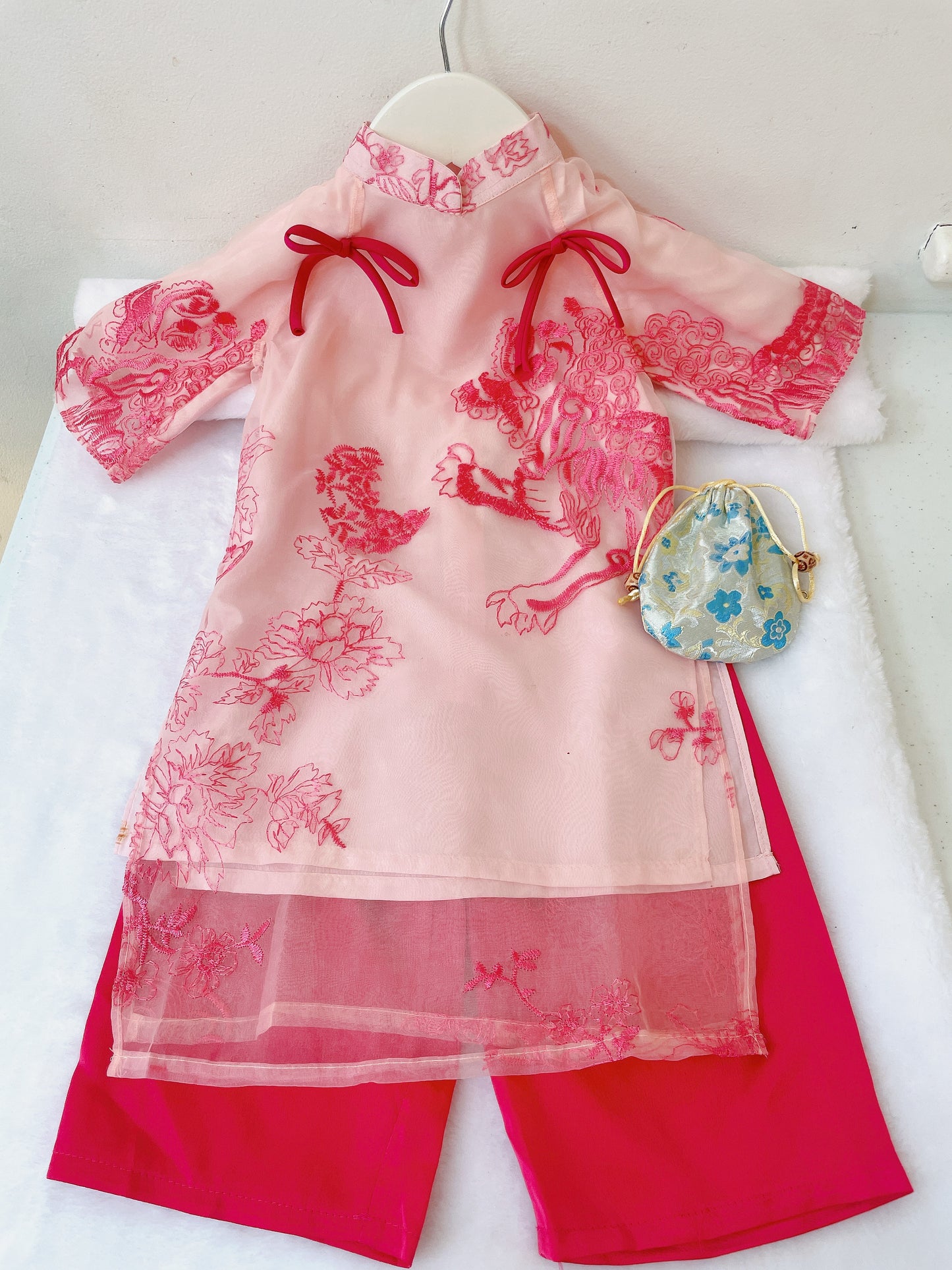 Girl Ao dai- Vietnamese modern Ao dai for girls, kids