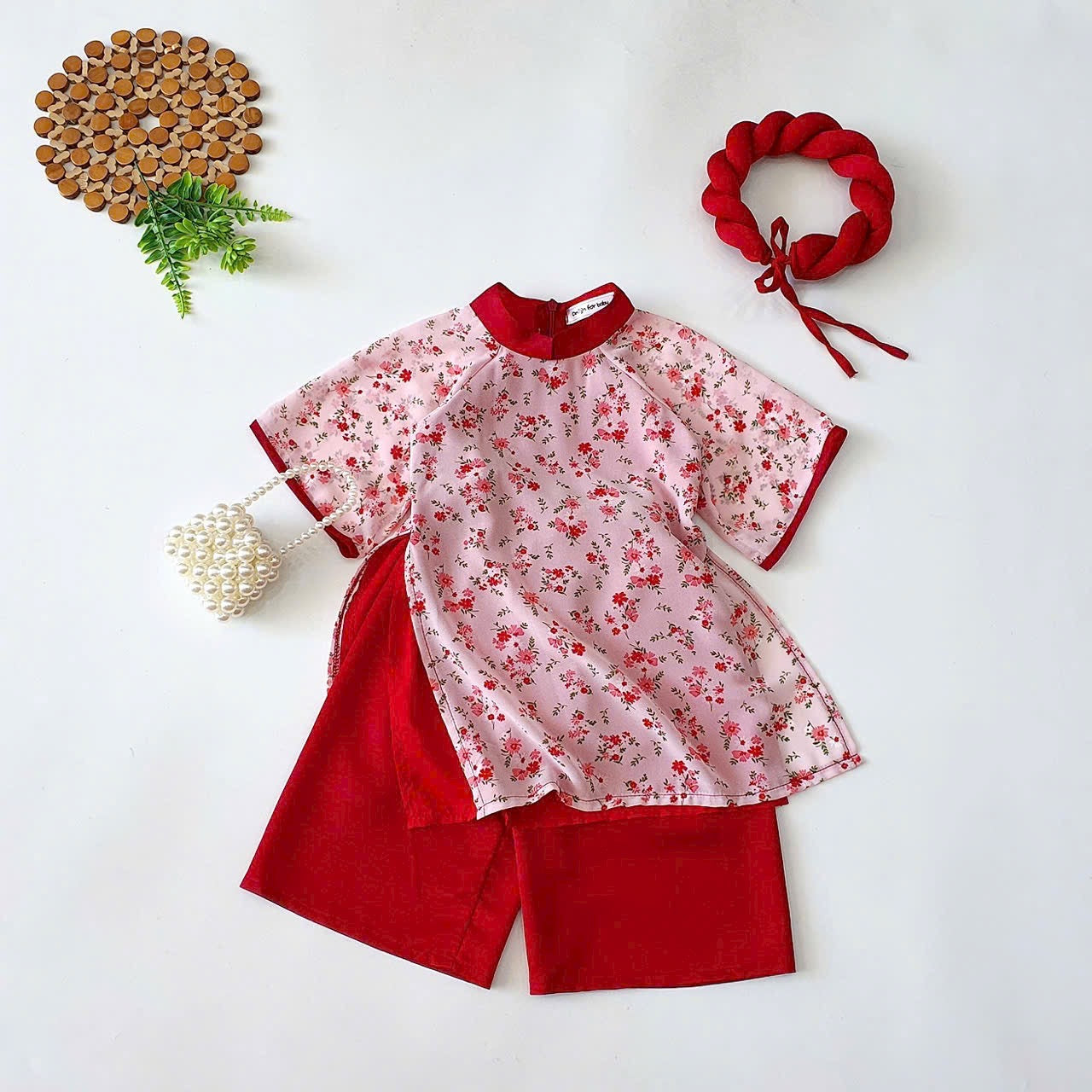 Ao dai for infant/newborn baby/ toddler/ girls