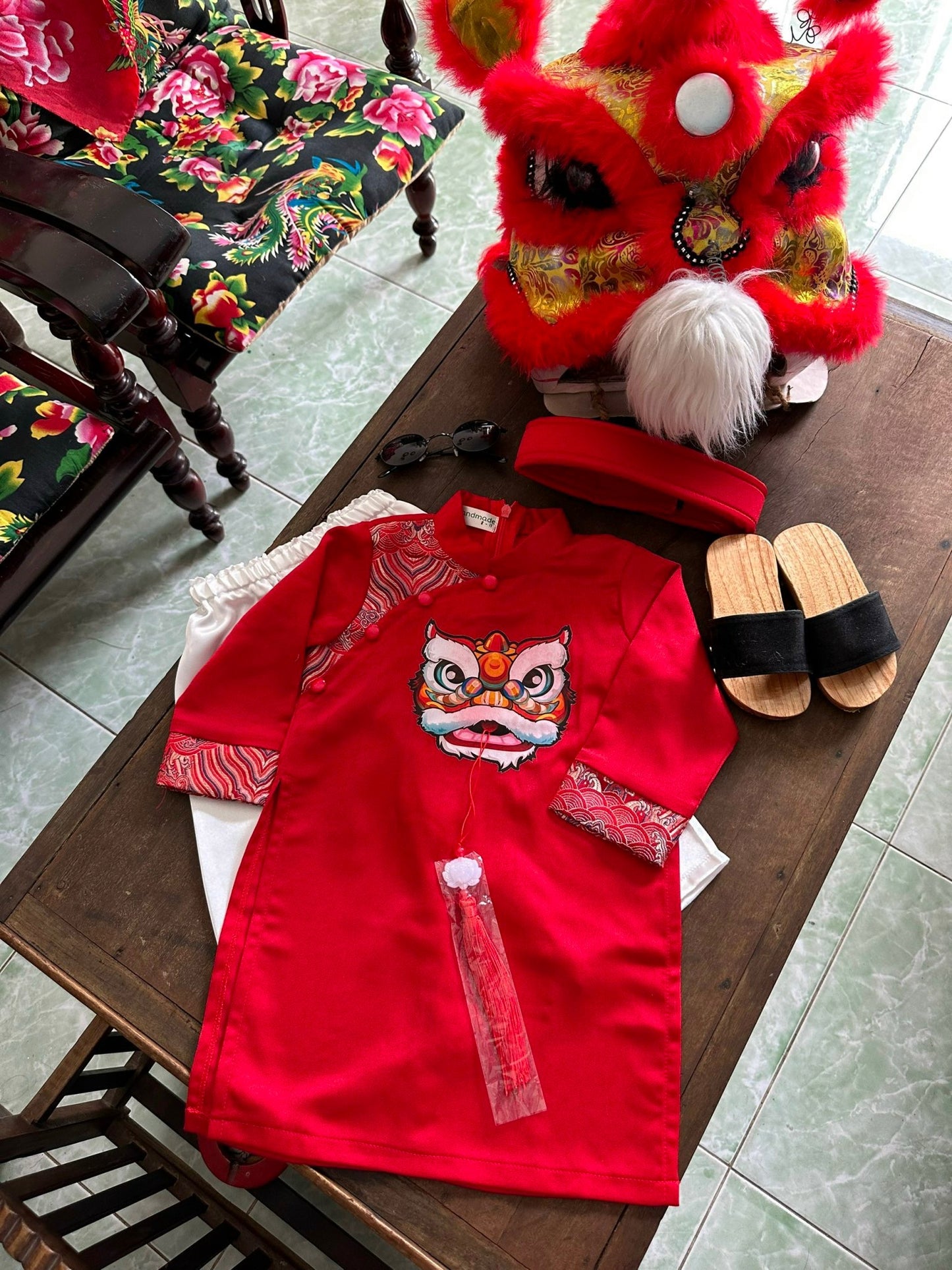 Baby, toddler, boy ao dai- Vietnamese traditional clothes for kids