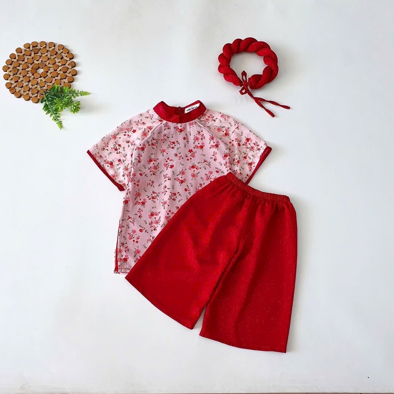 Baby, infant, newborn, toddler, kid, girl ao dai - baby first ao dai