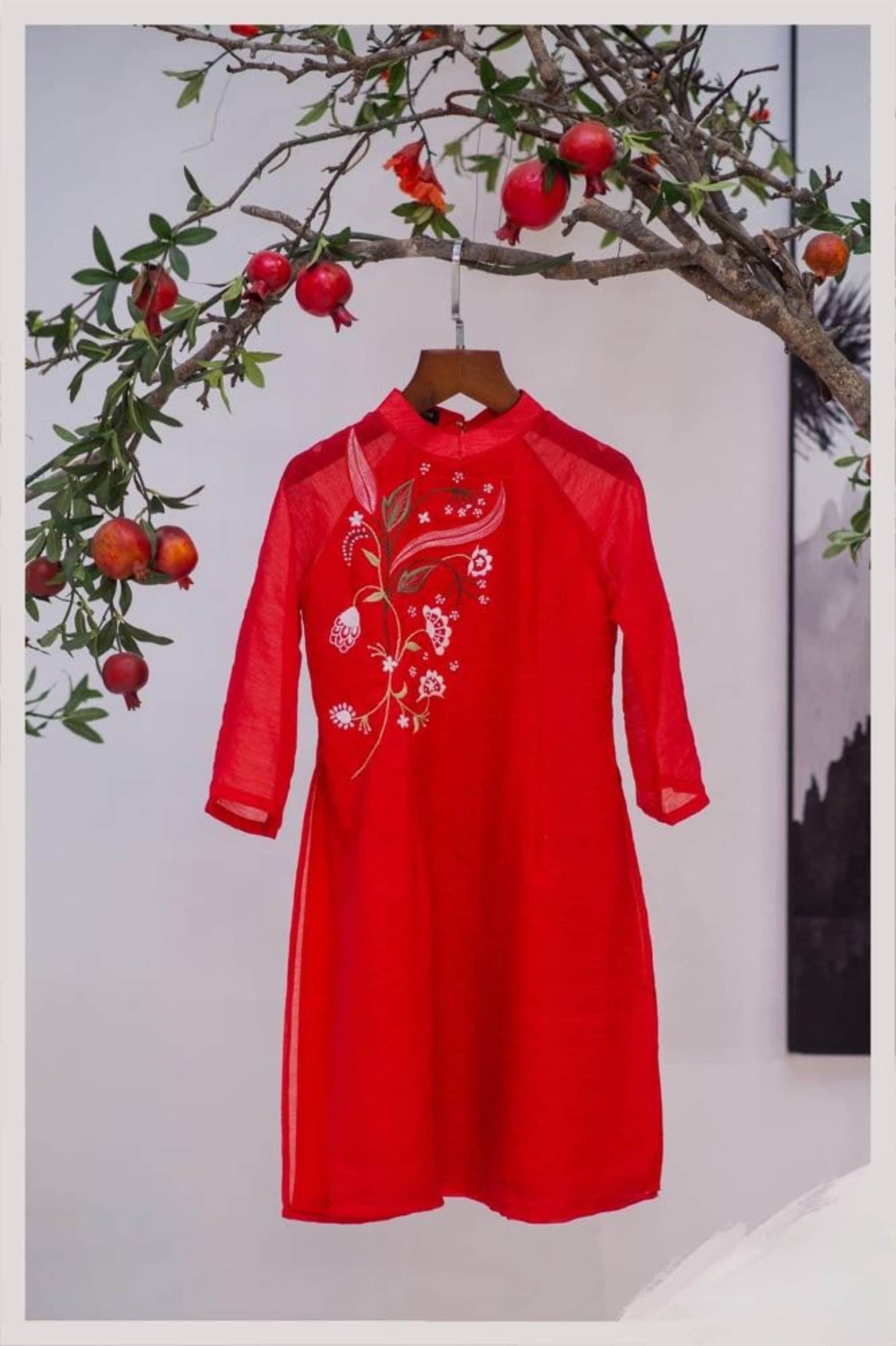 Vietnamese áo dài for girls- Ao dai cach tan