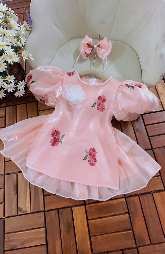 Baby, infant, newborn ao dai for girls- baby first ao dai