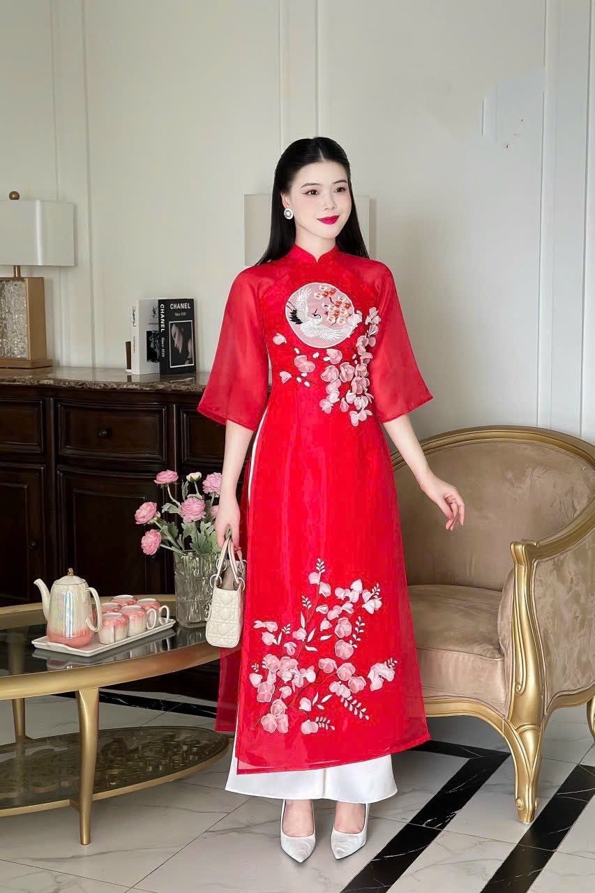 Vietnamese modern Ao dai - Ao dai cach tan