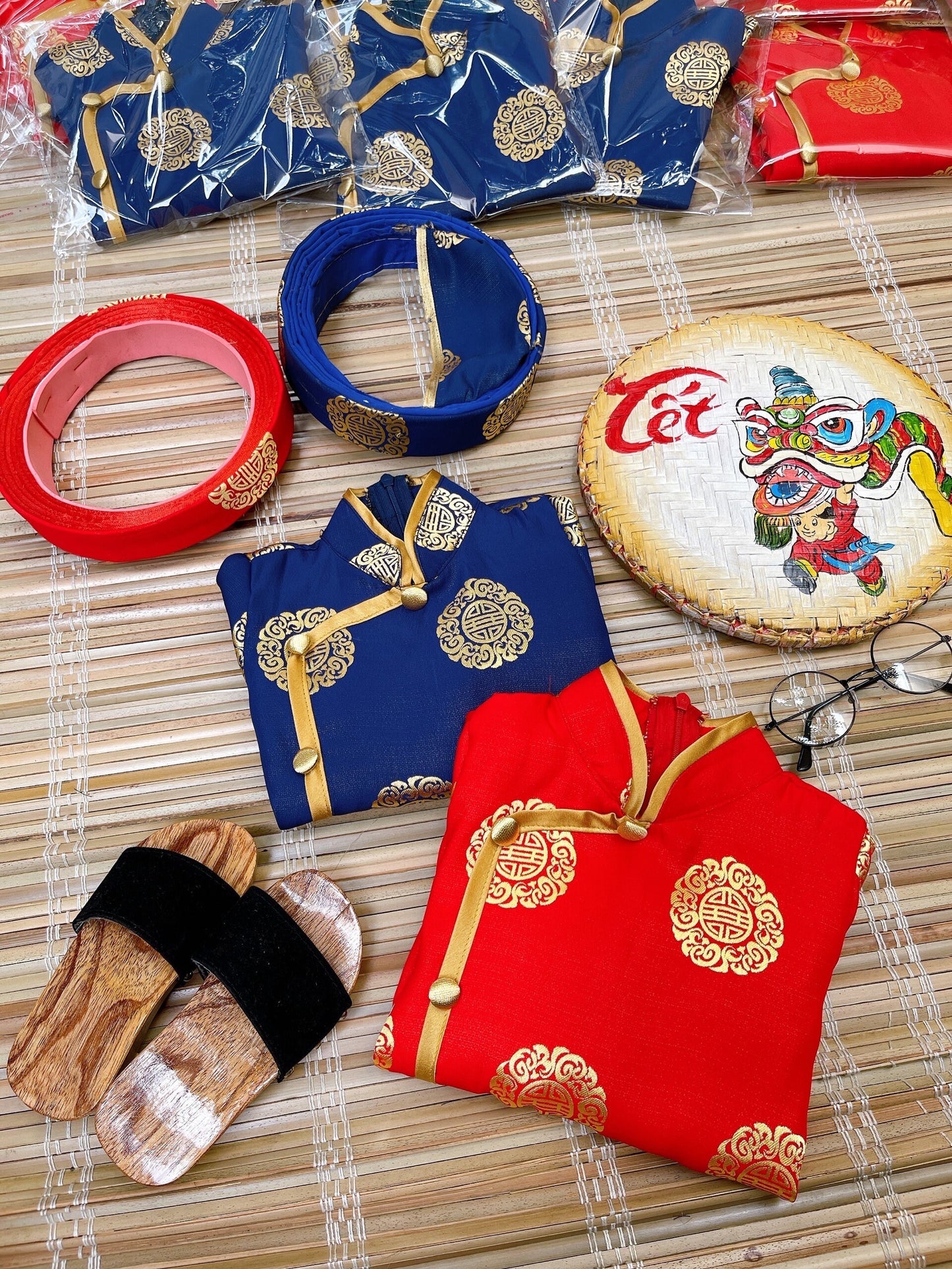 Thai Tuan Baby, infant, newborn ao dai for boys- baby first ao dai