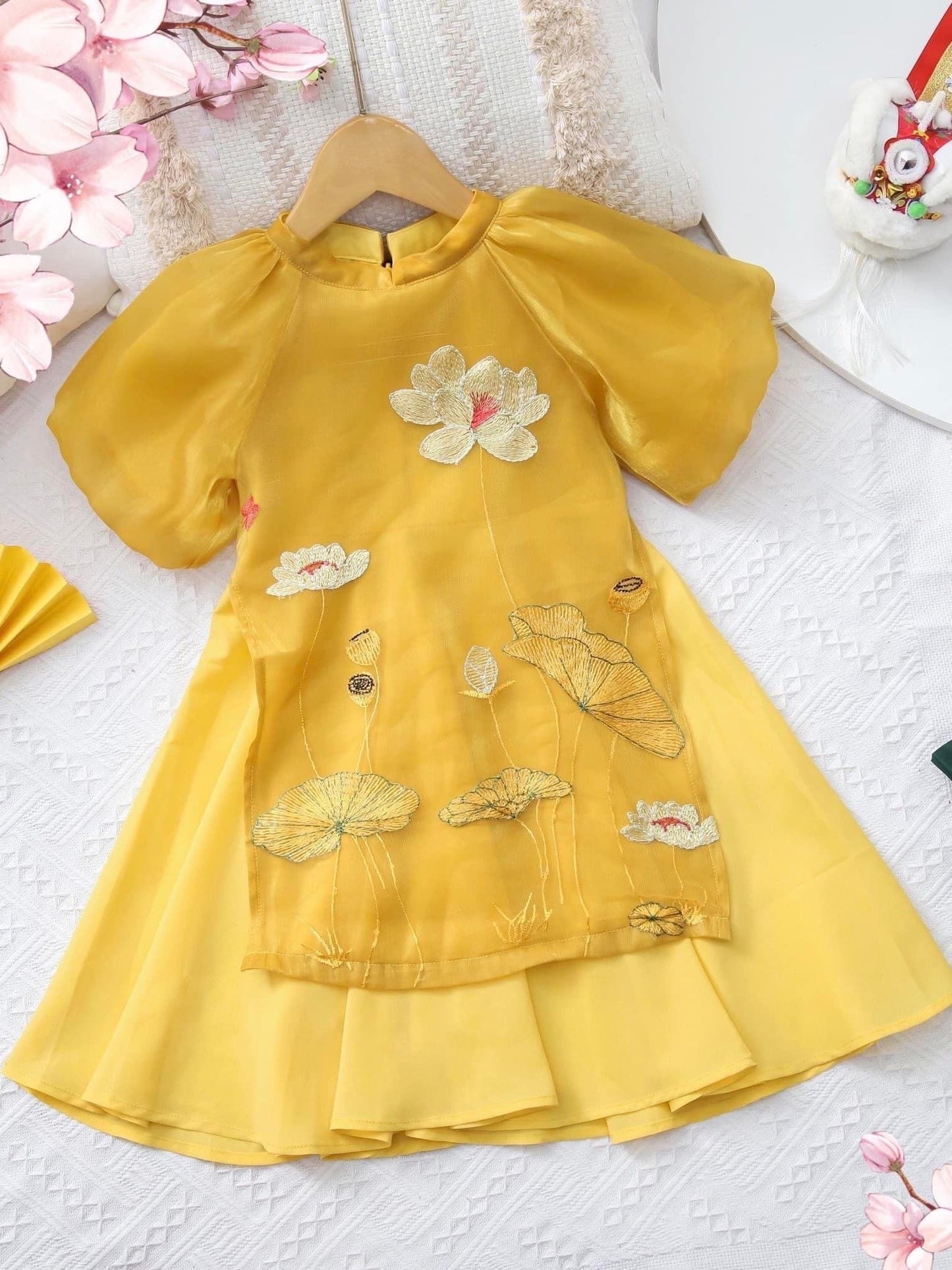 CLEARANCE Ao dai for girls- Ao dai cach tan