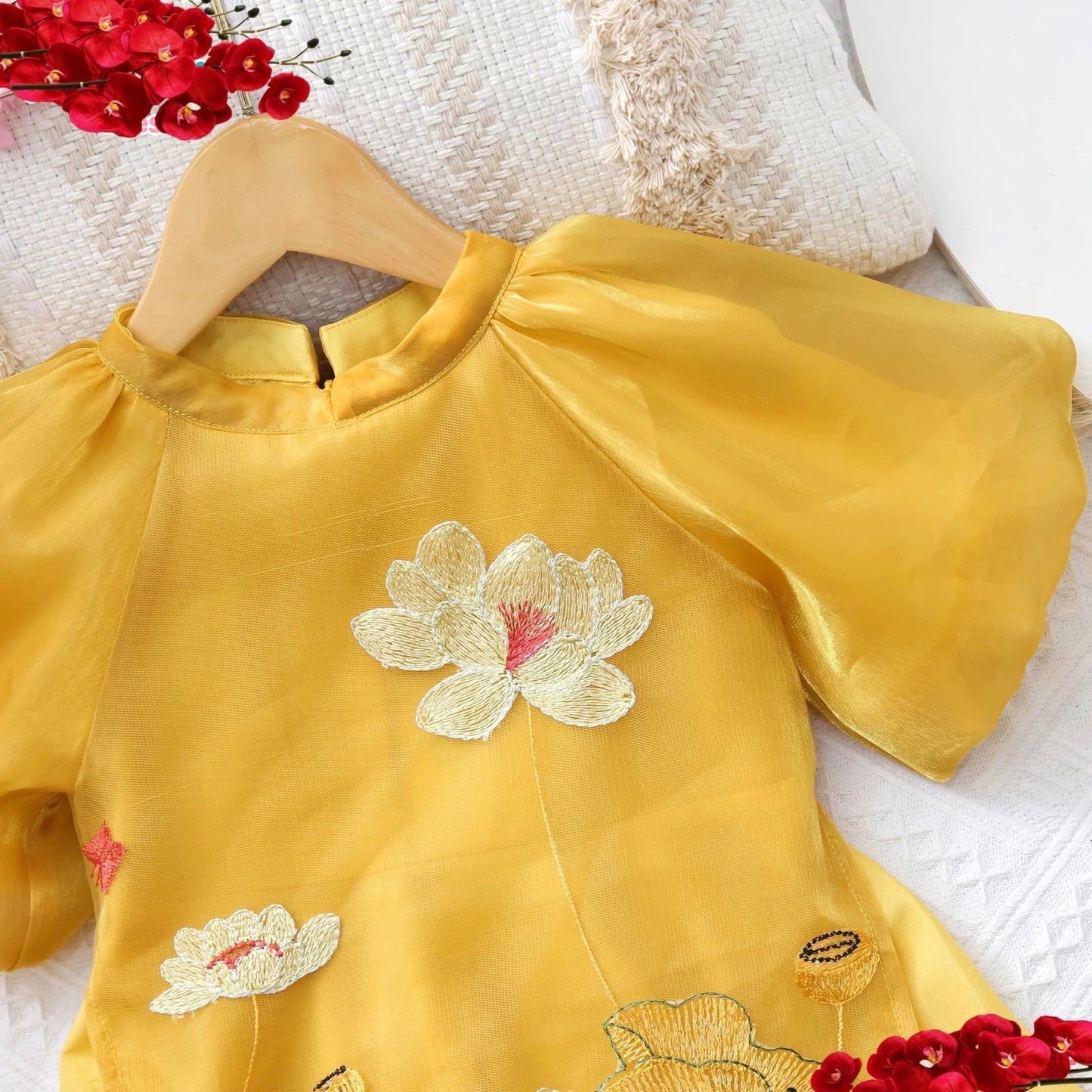 CLEARANCE Ao dai for girls- Ao dai cach tan