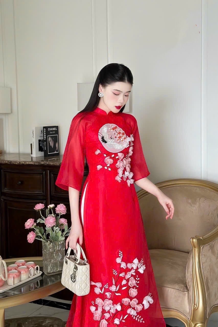 Vietnamese modern Ao dai - Ao dai cach tan