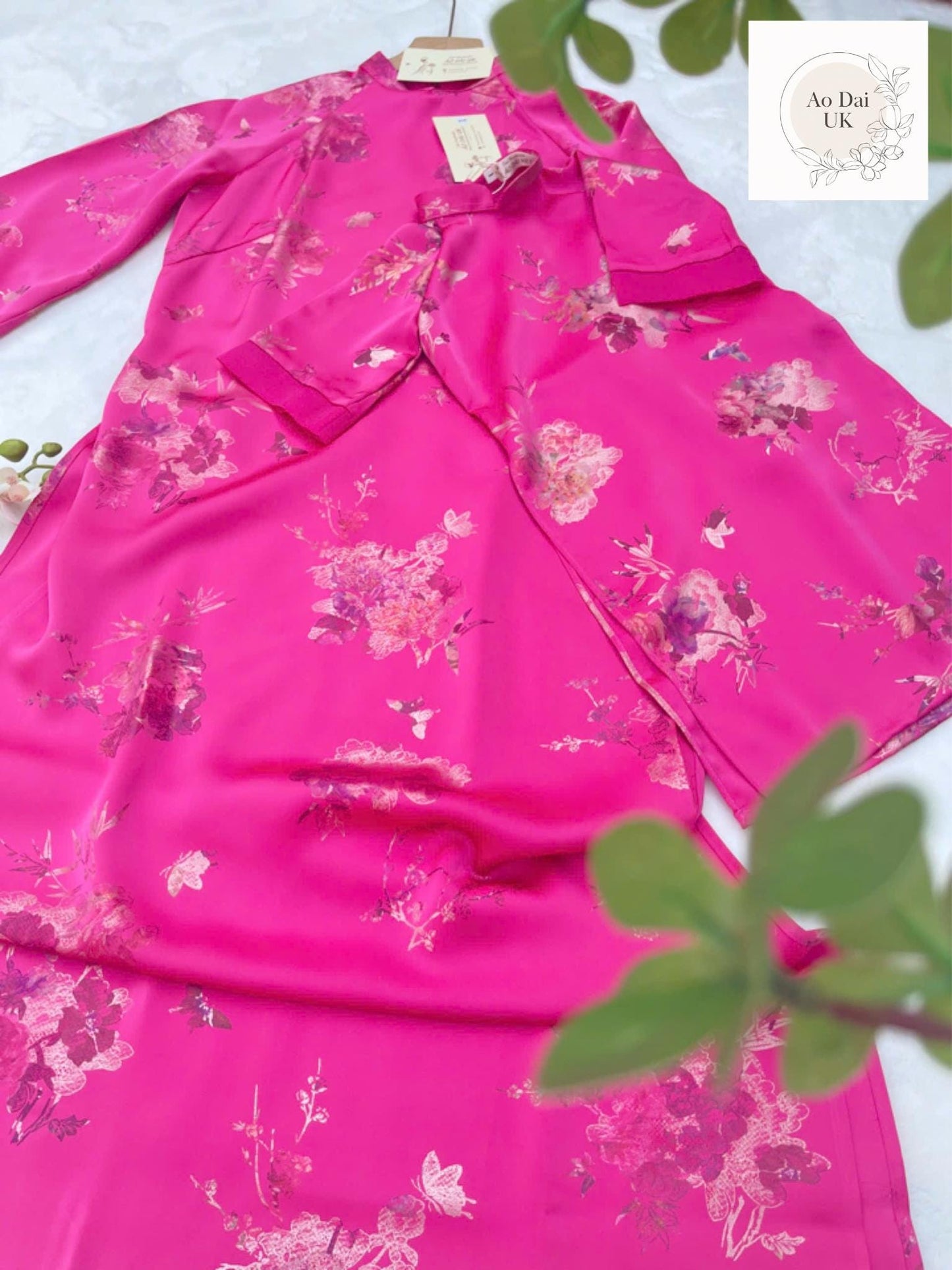 Women and kid matching áo dài- Ao dai over size, big size, teen, girl