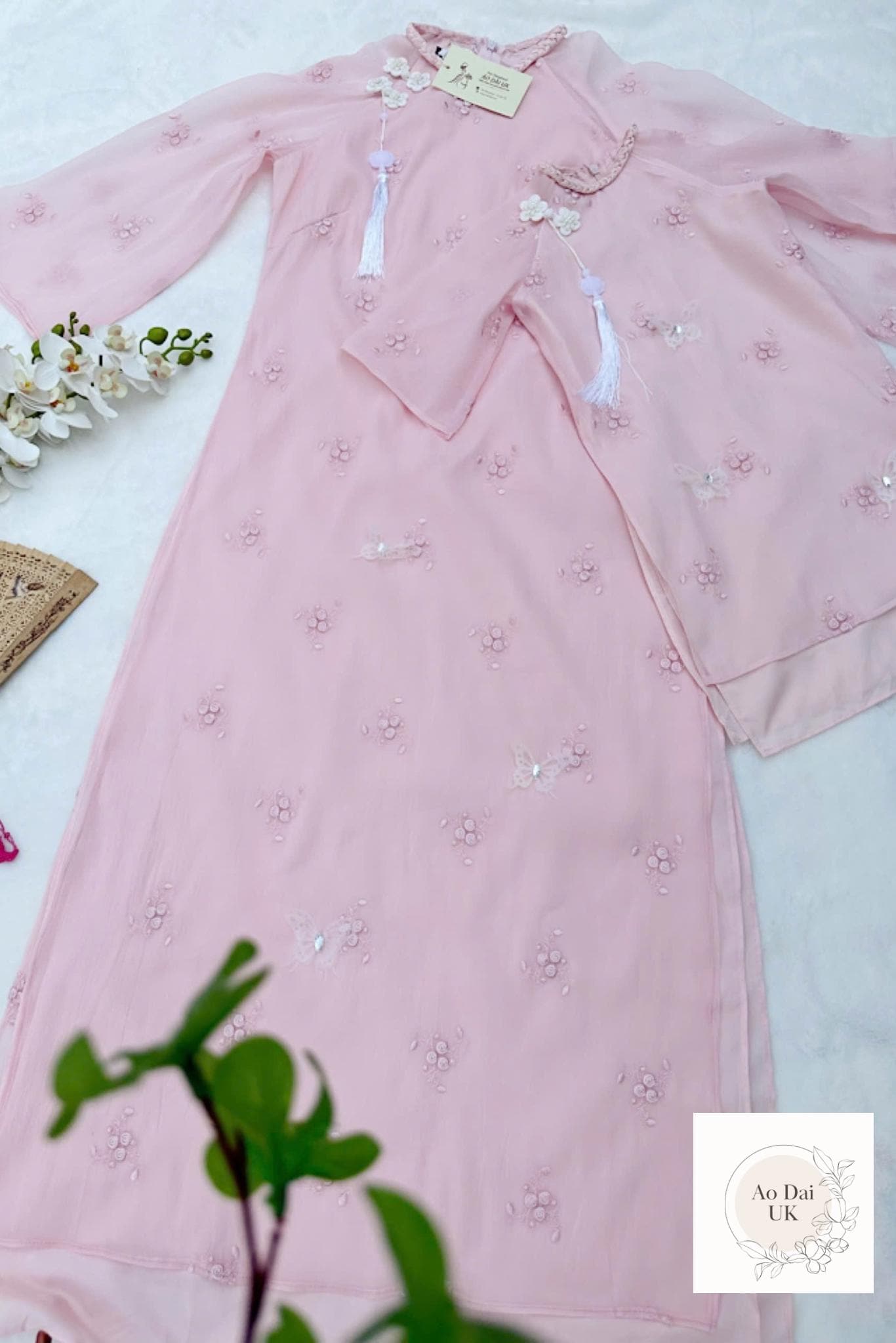 Women and kid matching ao dai- ao dai big size, over size