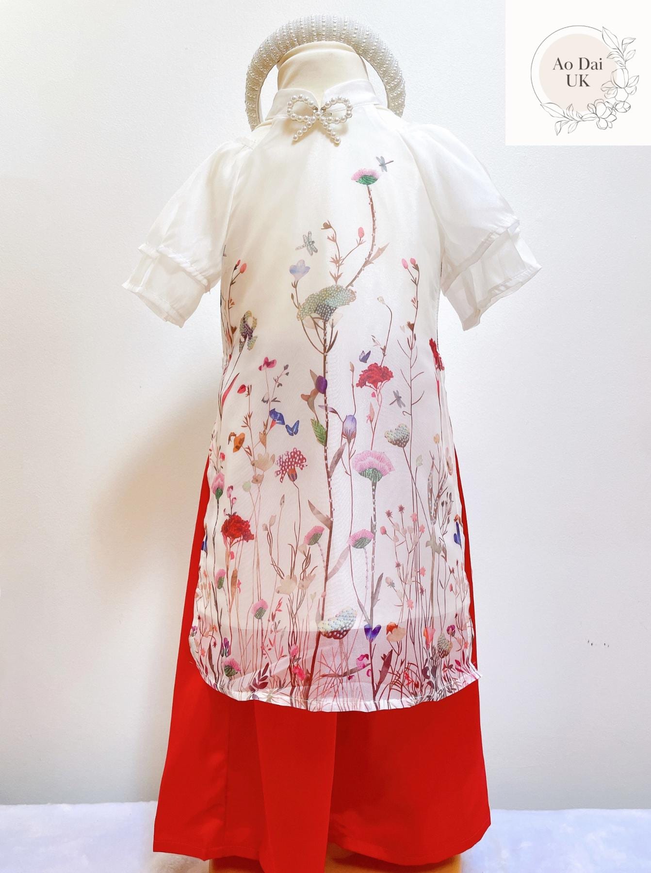 Ao dai for girl kid 2-11Y - Ao dai cach tan