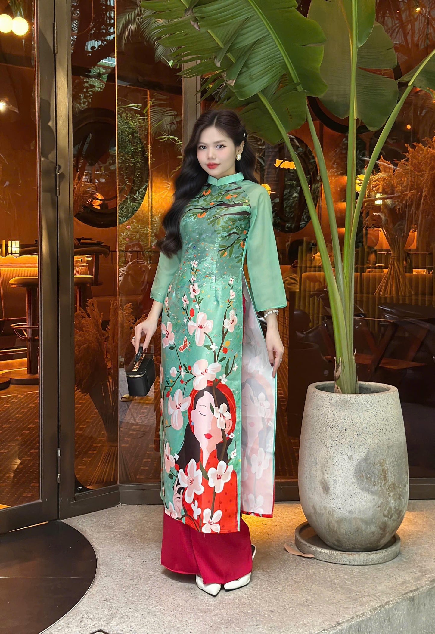 Vietnamese modern ao dai  for women - Ao dai cach tan