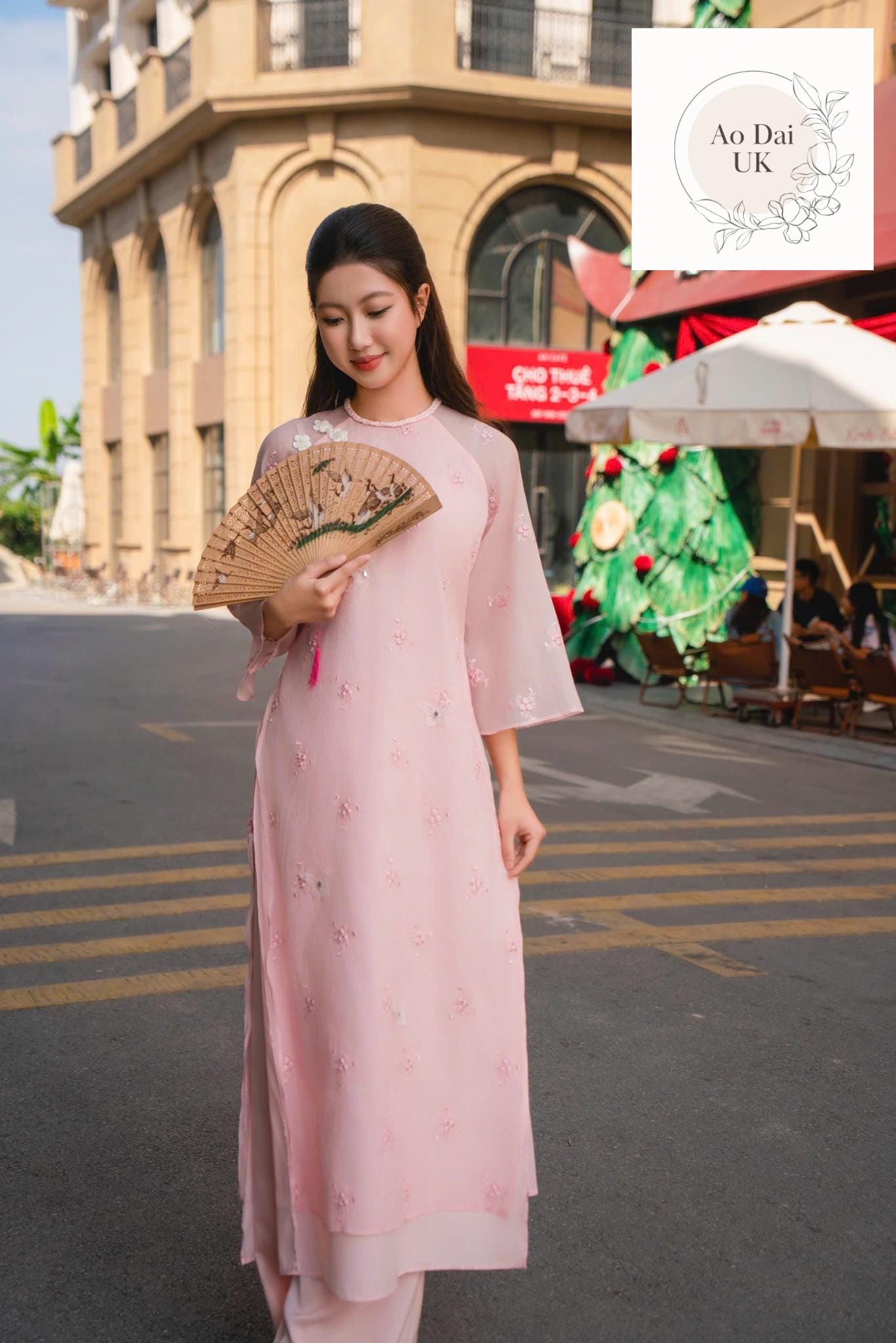Women and kid matching ao dai- ao dai big size, over size