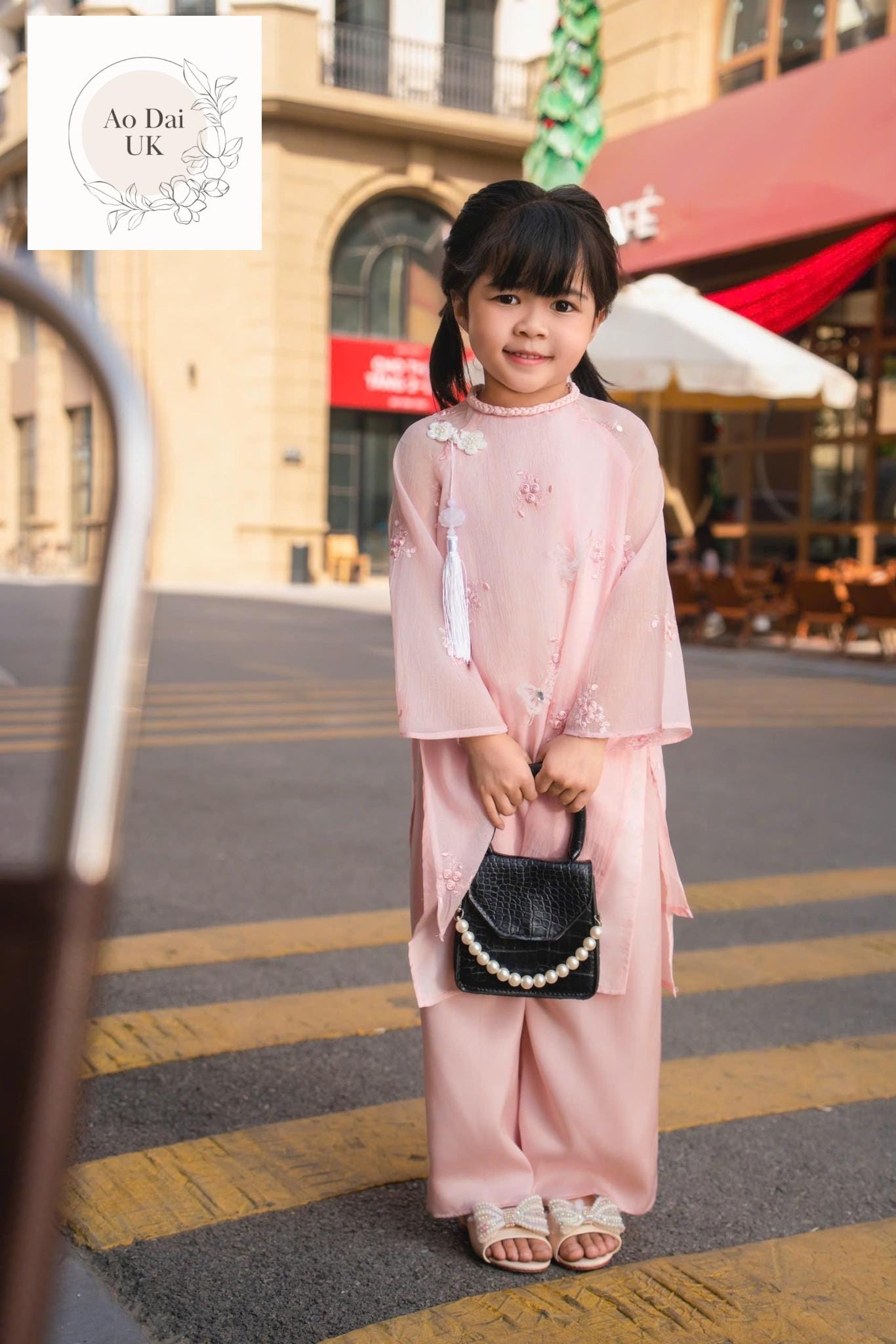 Women and kid matching ao dai- ao dai big size, over size