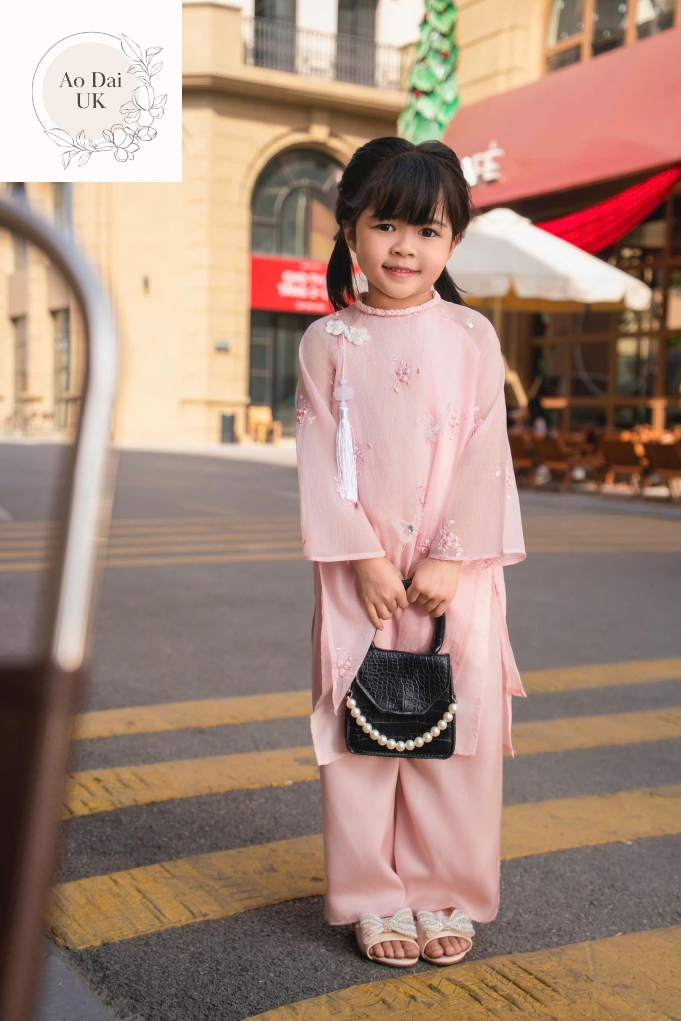 Women and kid matching ao dai- ao dai big size, over size