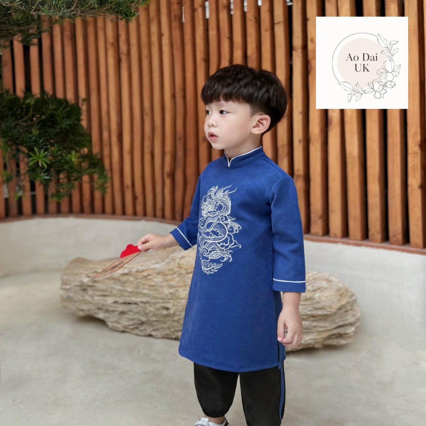 CLEARANCE- Ao dai and pants for boy, kid- Vietnamese male ao dai only