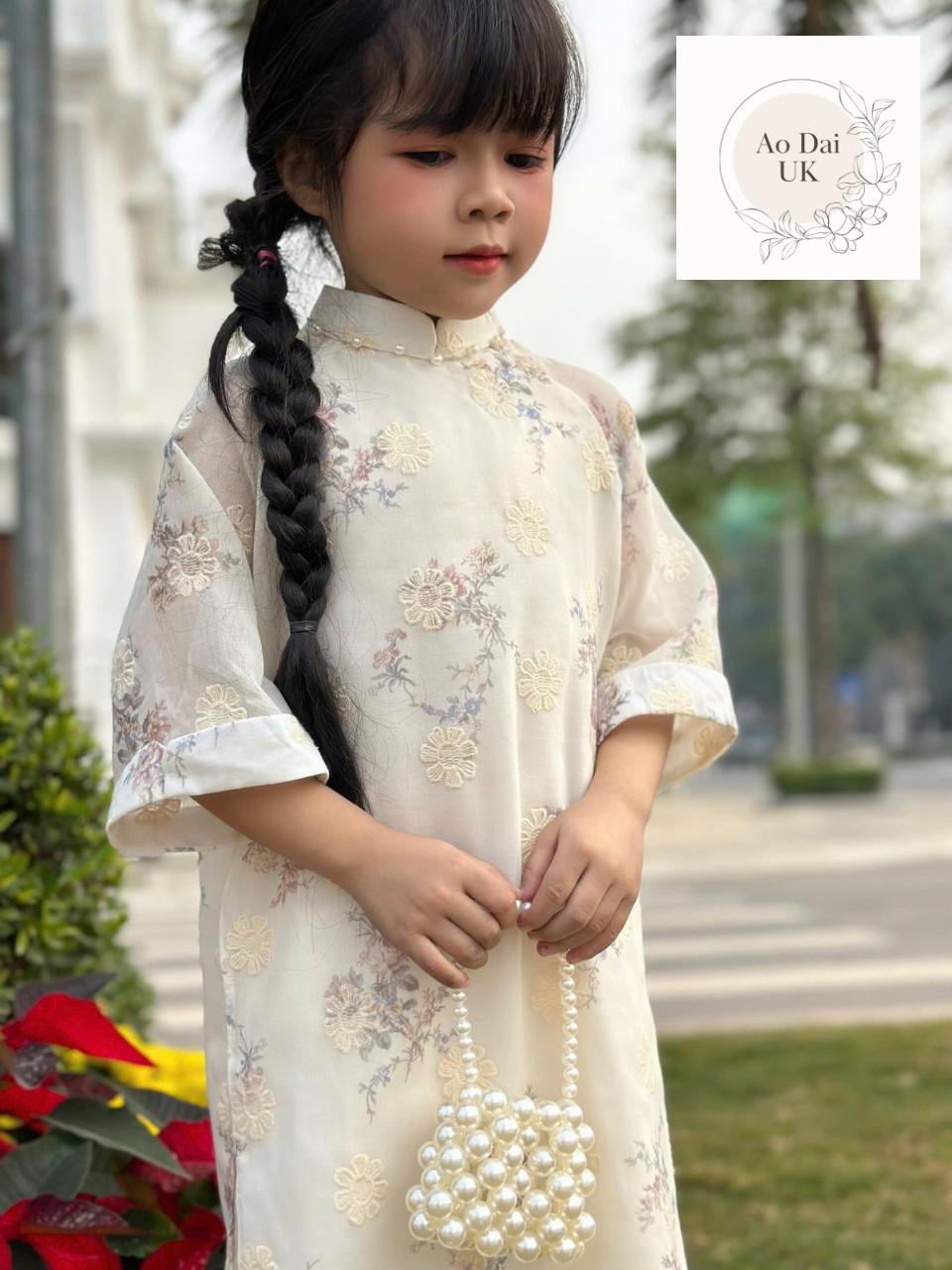 Women and kid matching ao dai- ao dai big size, over size