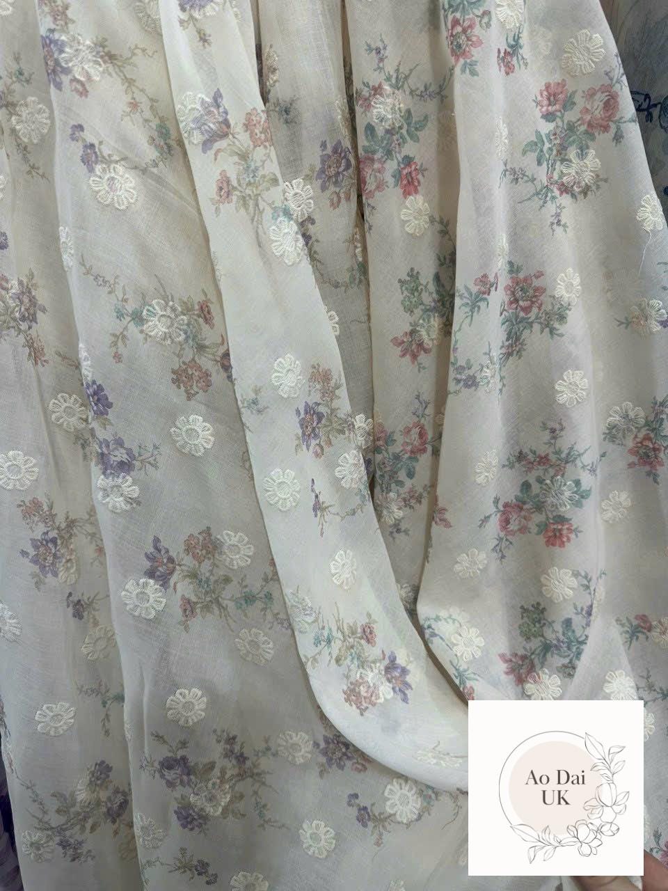 Women and kid matching ao dai- ao dai big size, over size