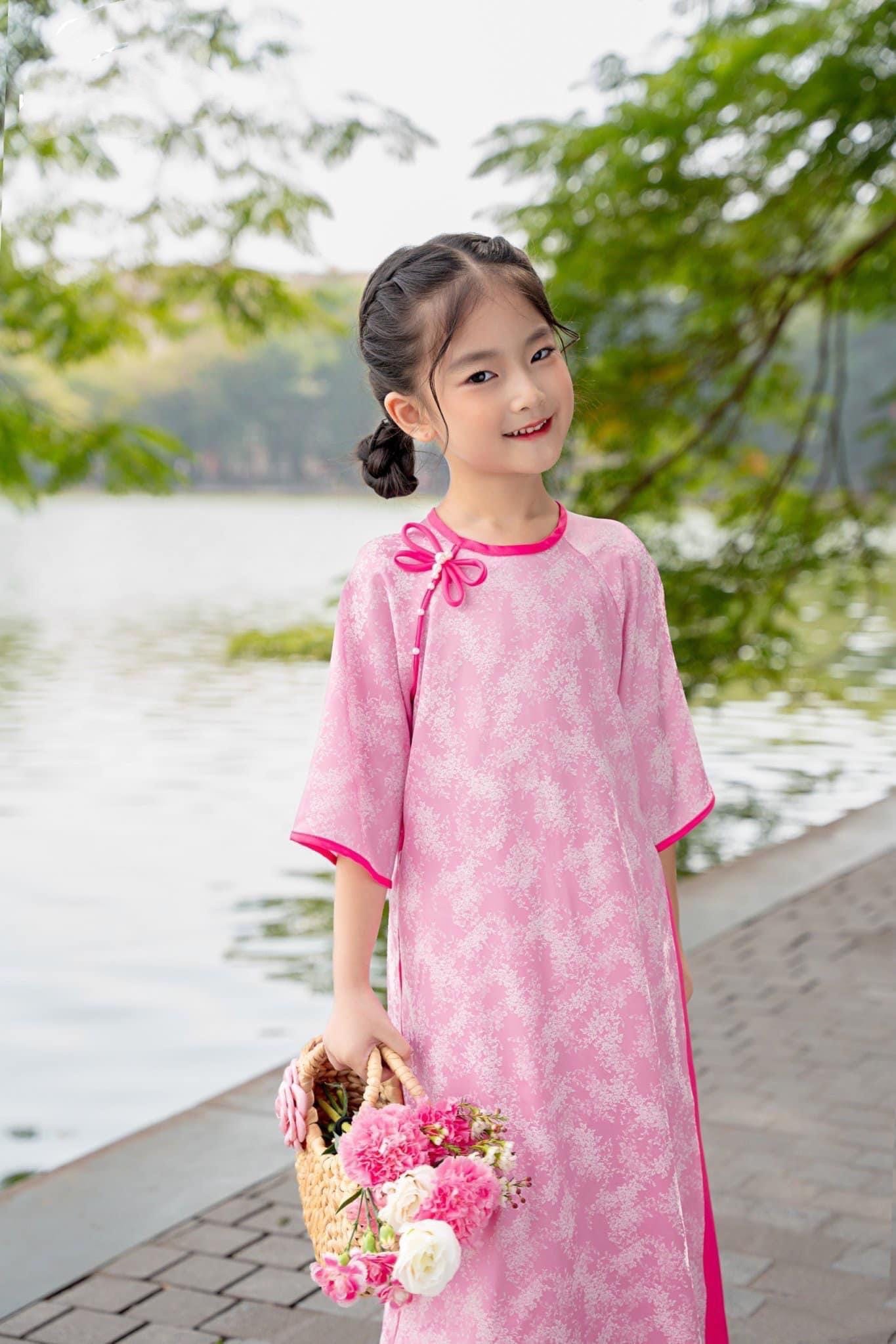 CLEARANCE silk ao dai for girl, teen - Ao dai cach tan