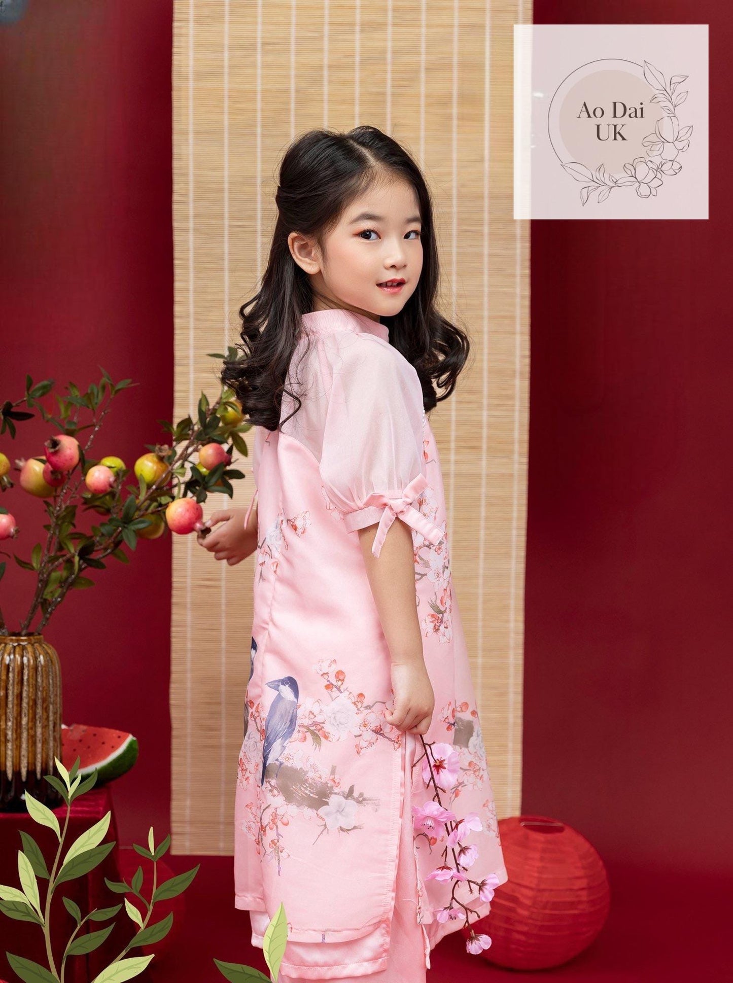 Ao dai for girl kid 2-11Y - Ao dai cach tan