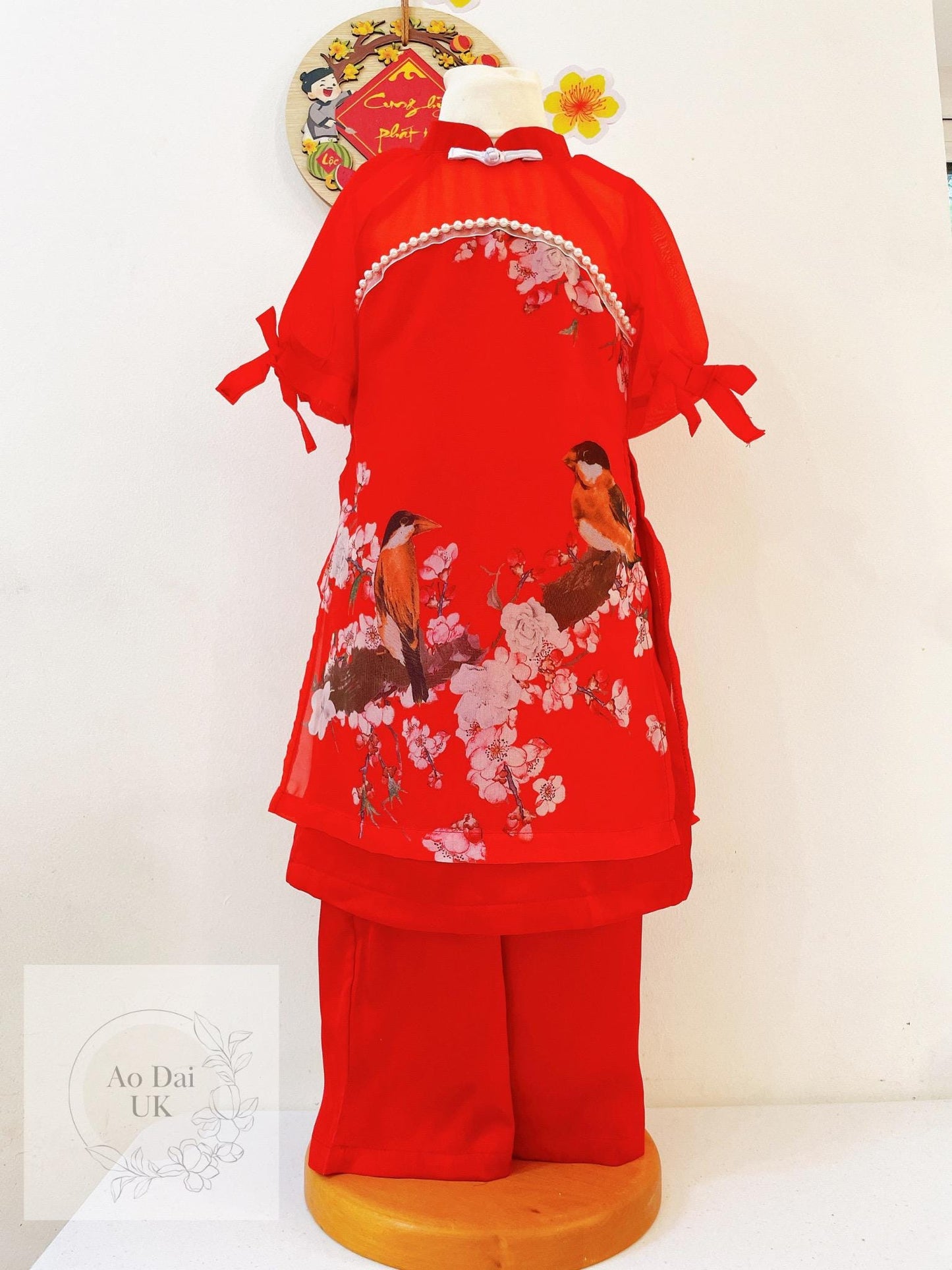 Ao dai for girl kid 2-11Y - Ao dai cach tan
