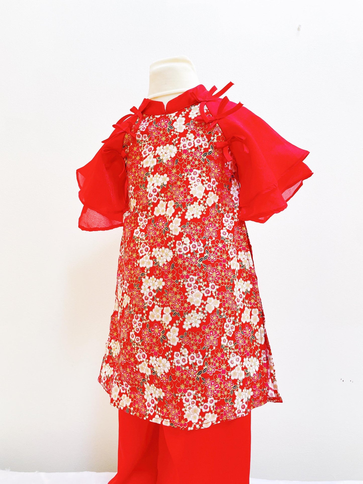 Ao dai for girl kid 2-11Y - Ao dai cach tan