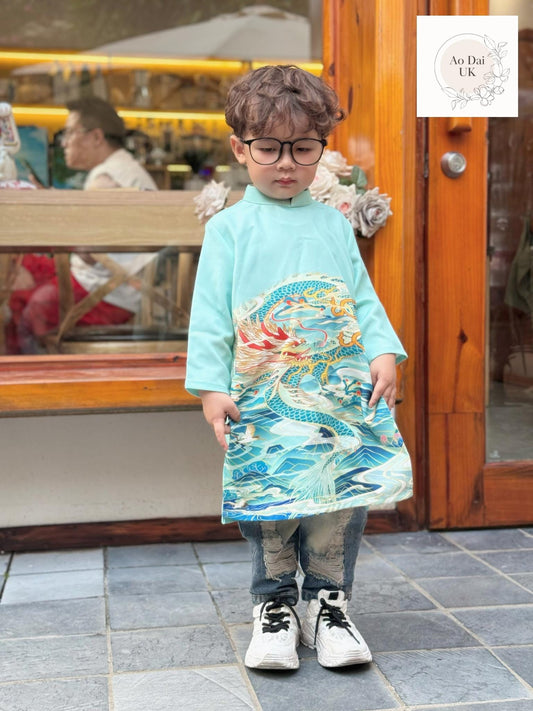 Ao dai for boy, kid, teen- Vietnamese male ao dai only