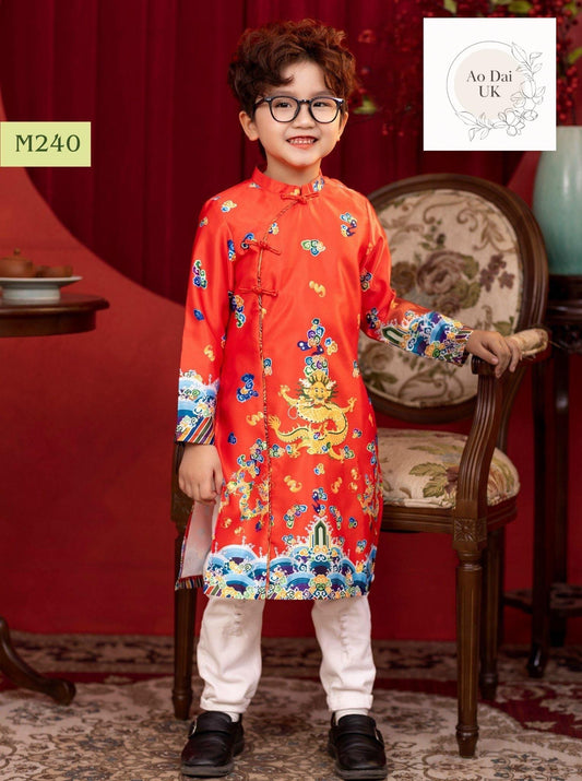 Ao dai for boy, kid, teen- Vietnamese male ao dai only