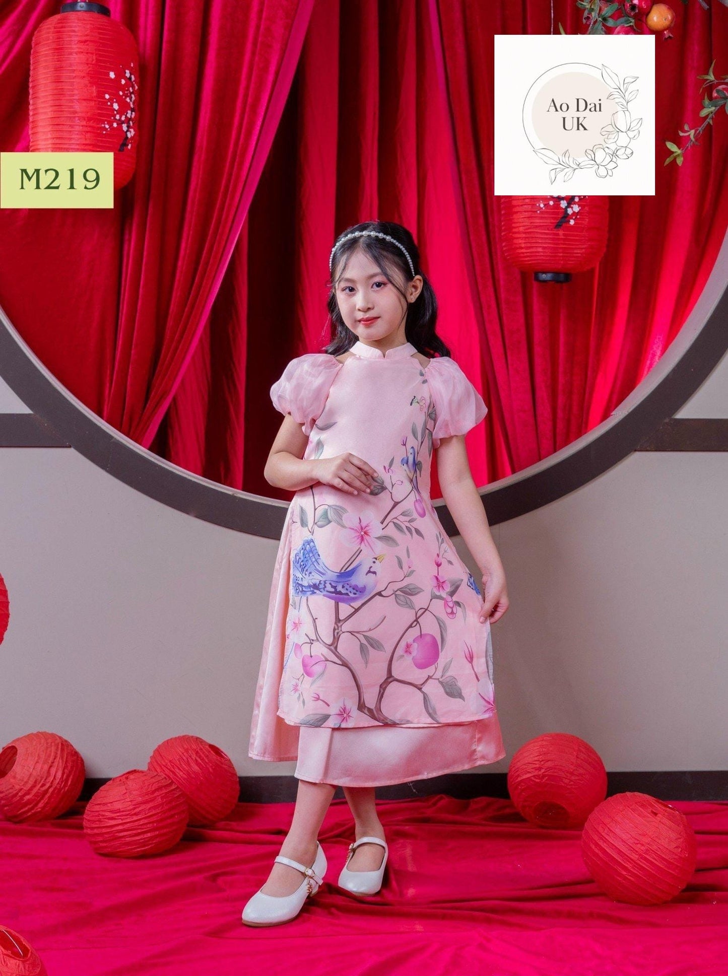 Ao dai for girl kid 2-11Y - Ao dai cach tan