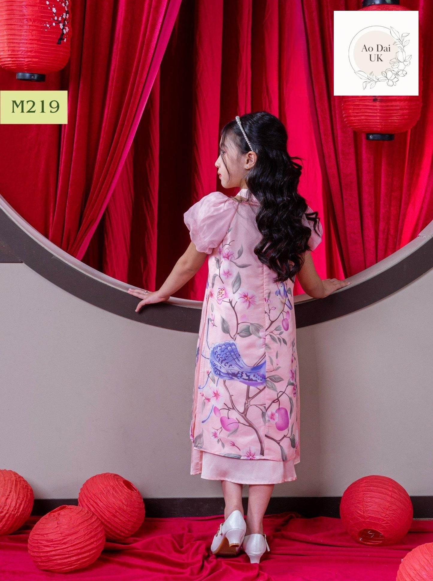 Ao dai for girl kid 2-11Y - Ao dai cach tan