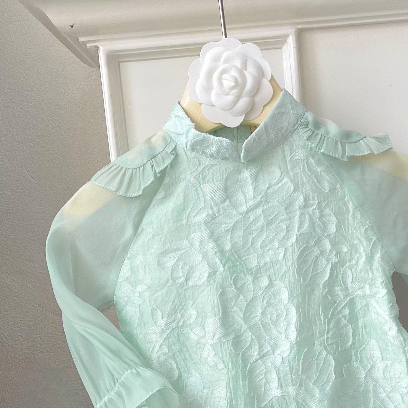 Baby, toddler, girl ao dai with skirt