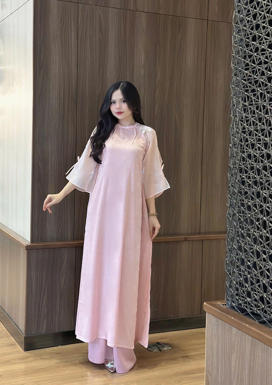 Runway Collection- Modern Ao dai- Ao dai big size Women S-5XL