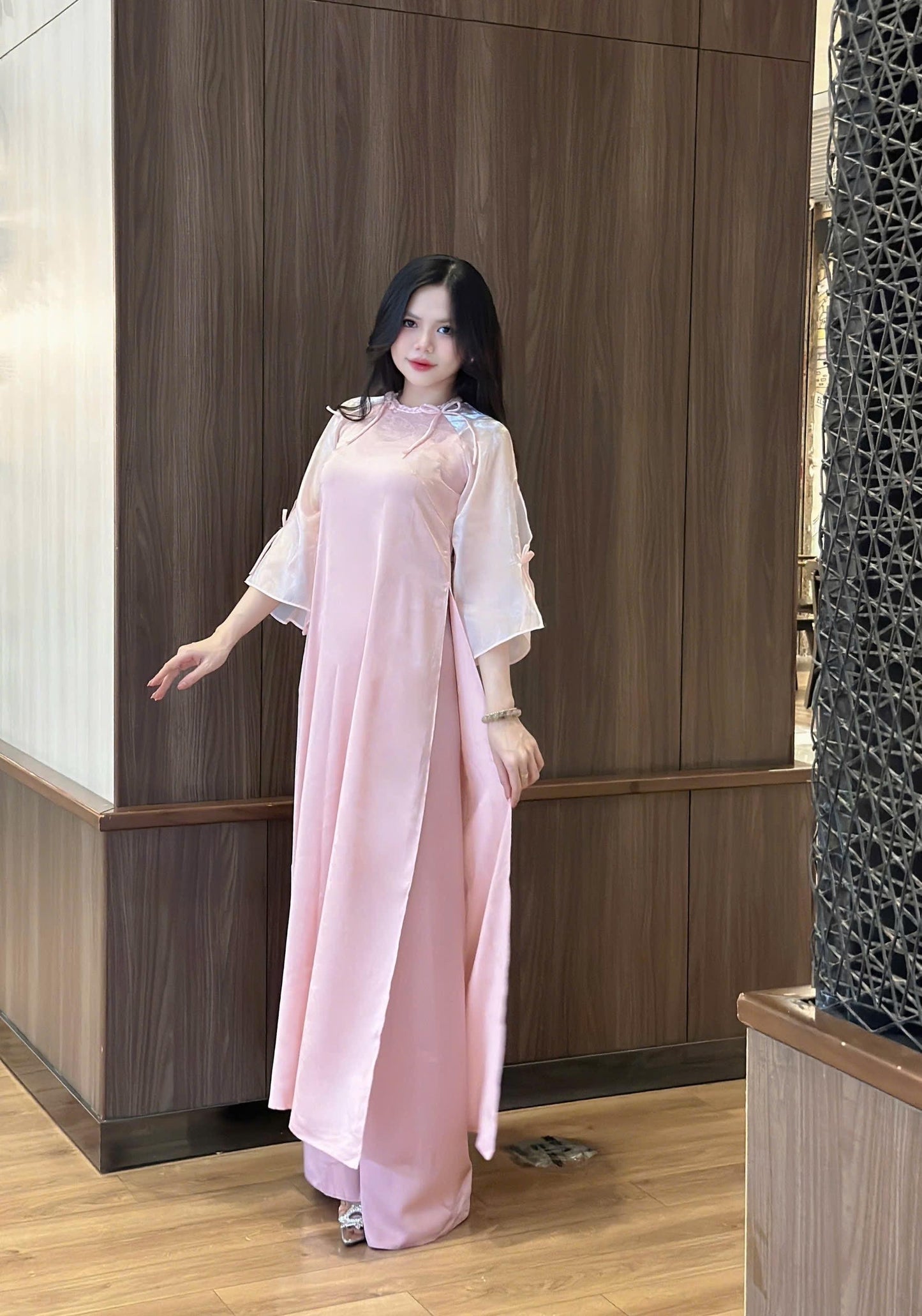 Runway Collection- Modern Ao dai- Ao dai big size Women S-5XL