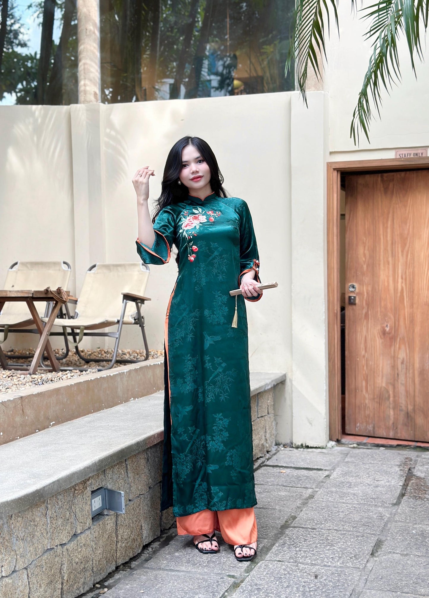 Runway Collection- Modern Ao dai- Ao dai big size Women S-5XL