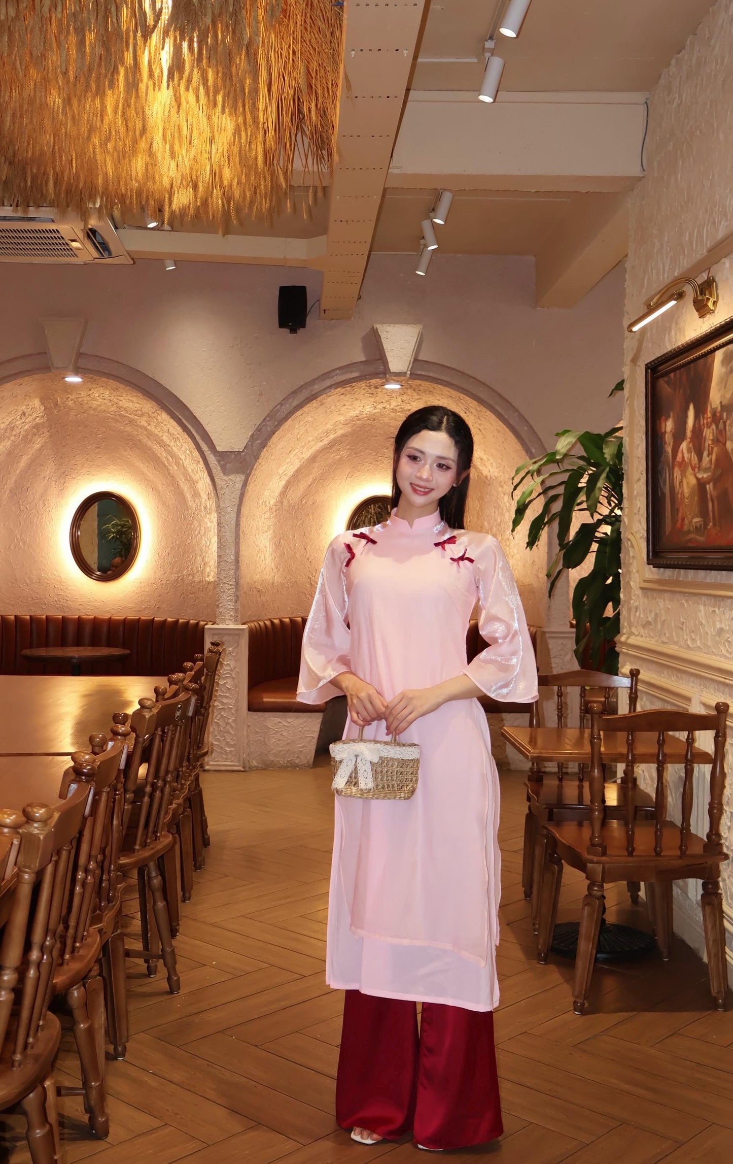 Modern Ao dai- Ao dai big size Women S-5XL