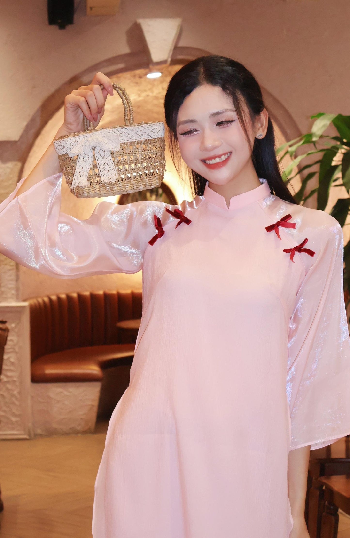 Modern Ao dai- Ao dai big size Women S-5XL