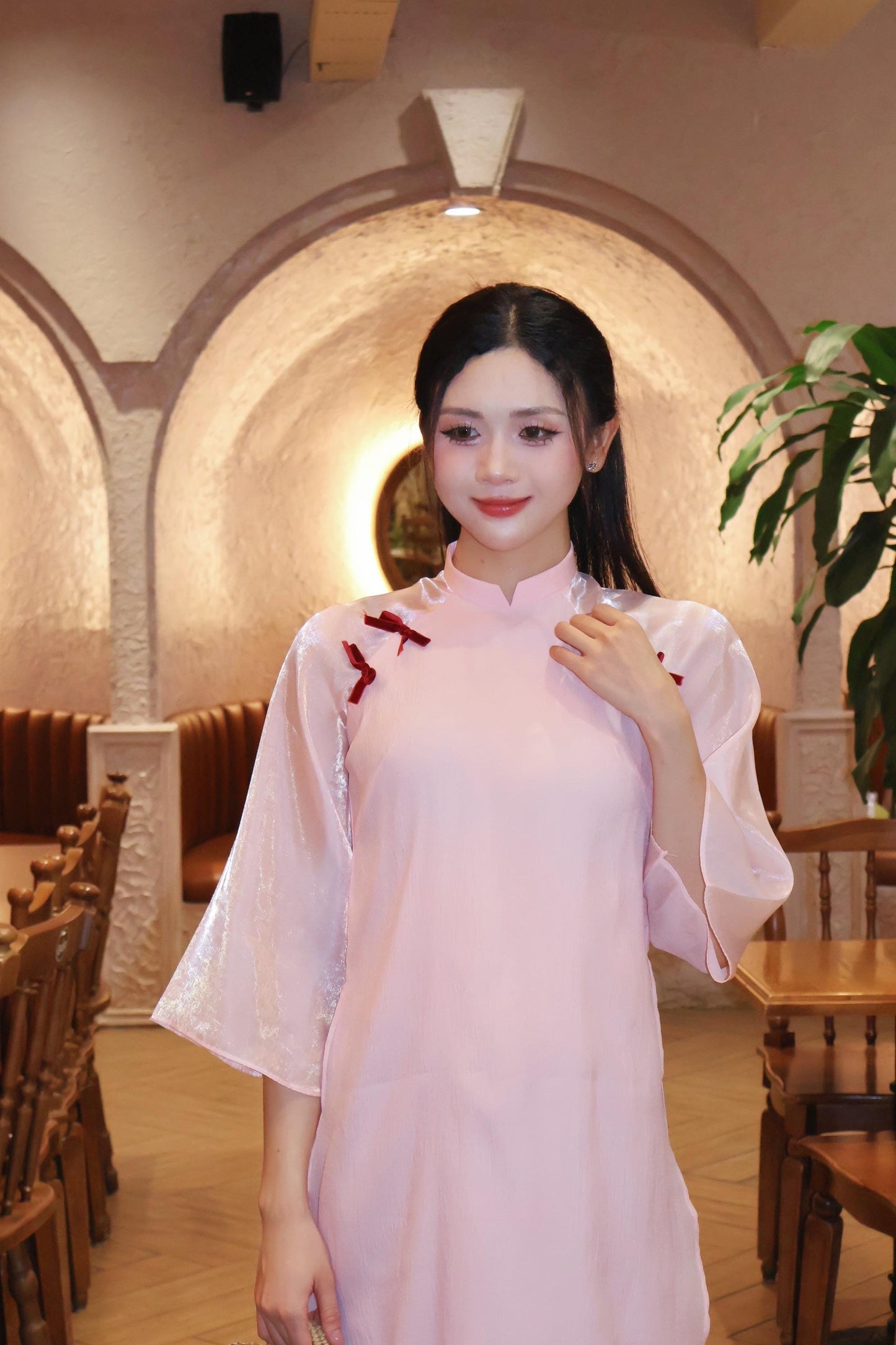 Modern Ao dai- Ao dai big size Women S-5XL