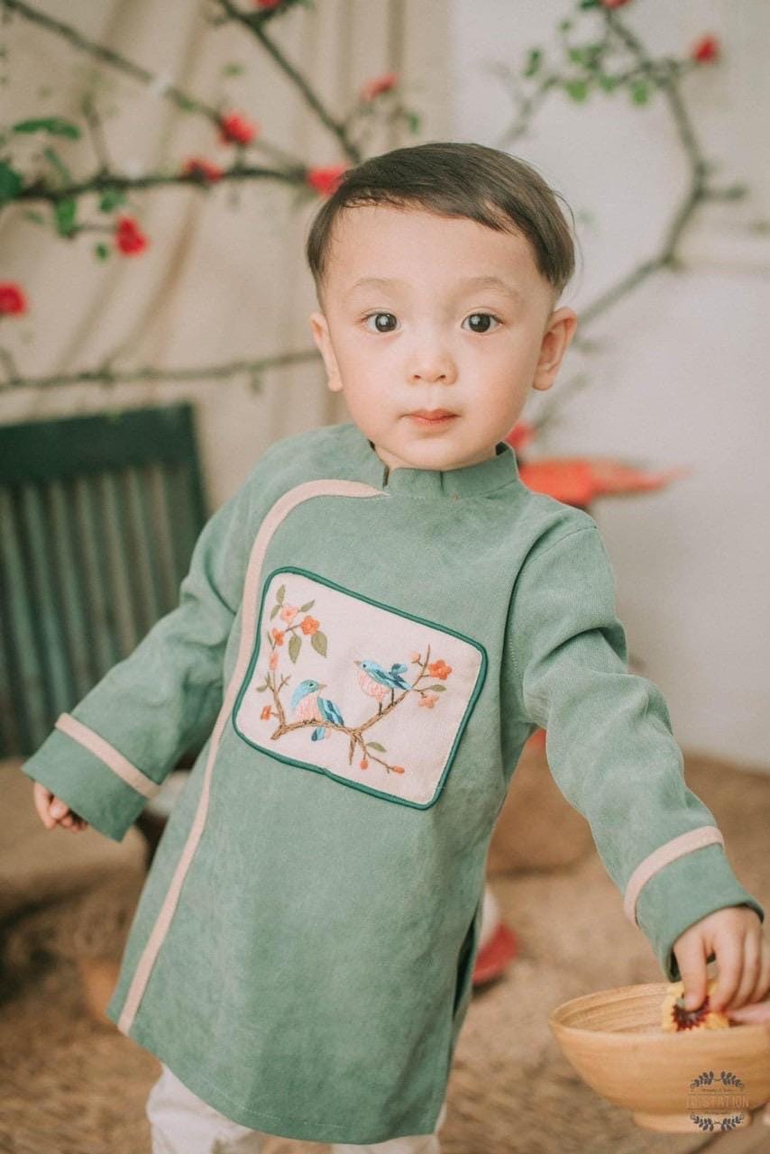 CLEARANCE- Aodai for boys size 3-10T