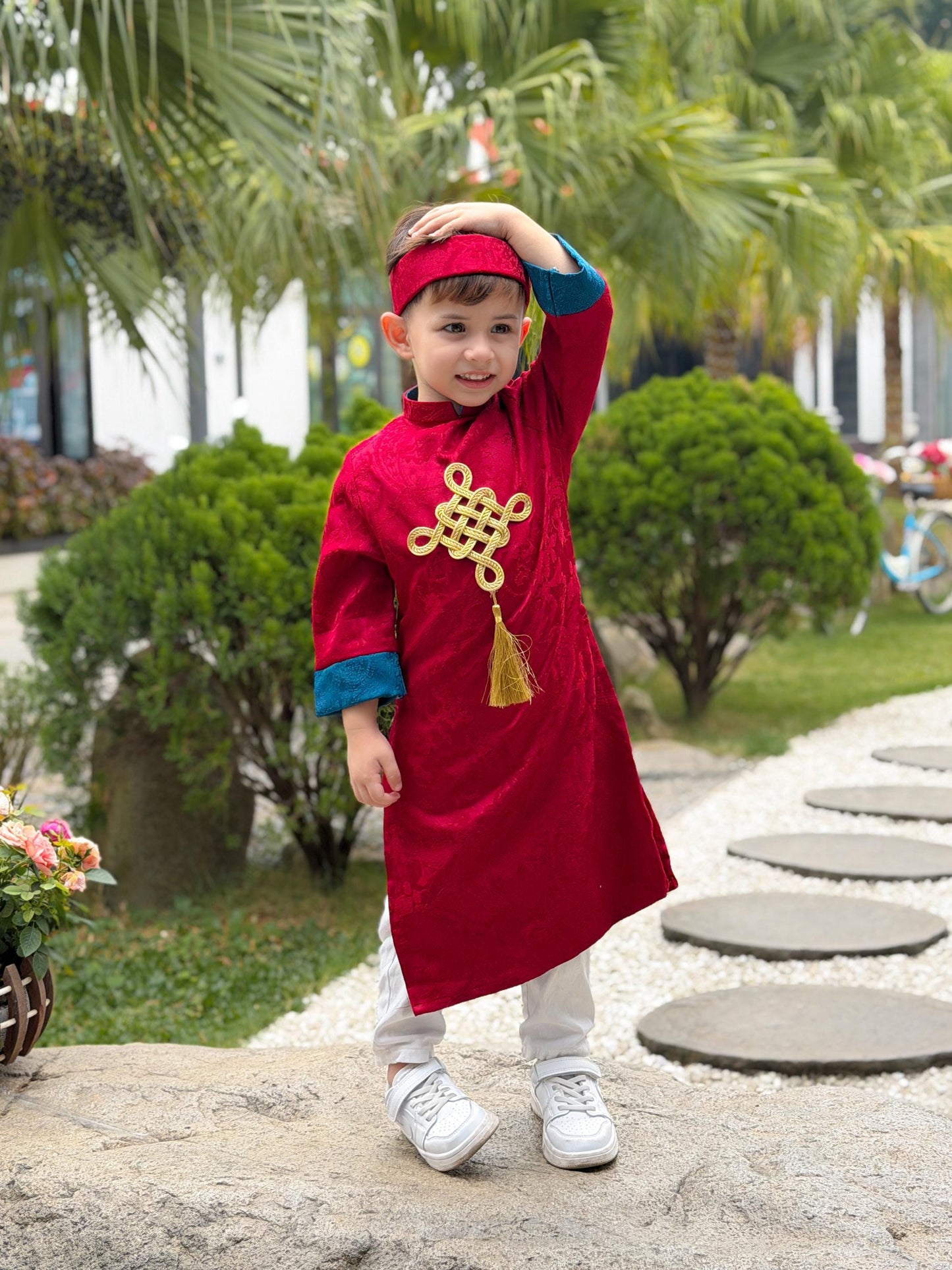 Ao dai for boy, kid, teen- Vietnamese male ao dai only